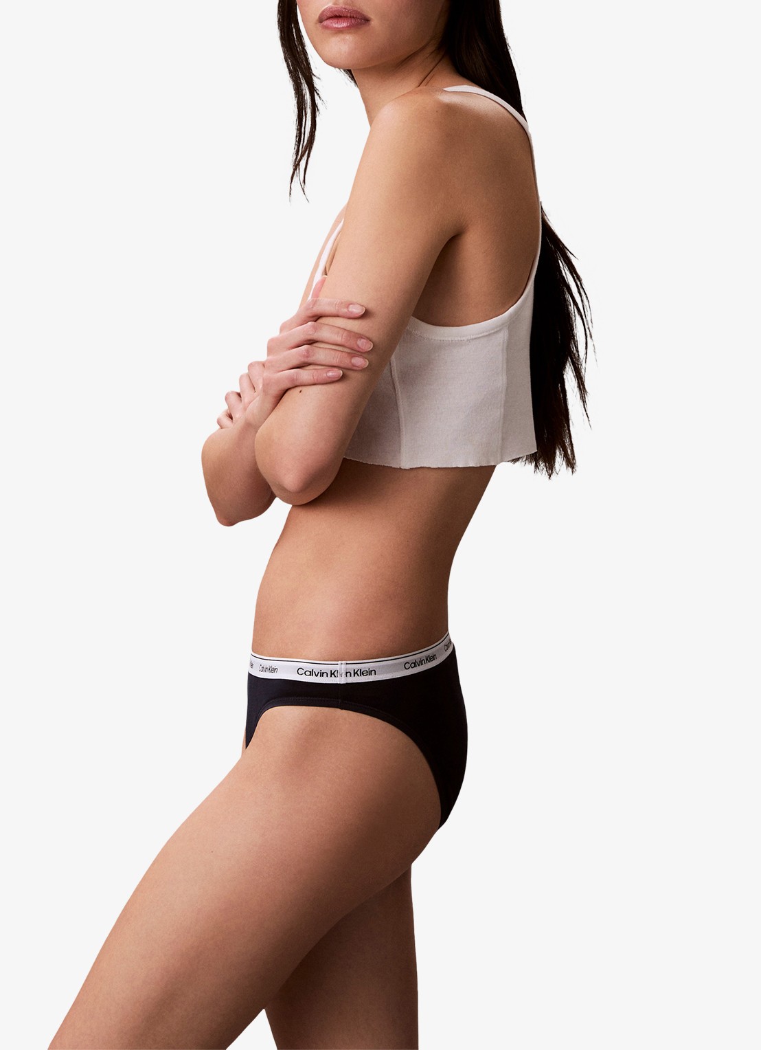 Calvin Klein Hipster met logoband in 5-pack - detail 2 blauw