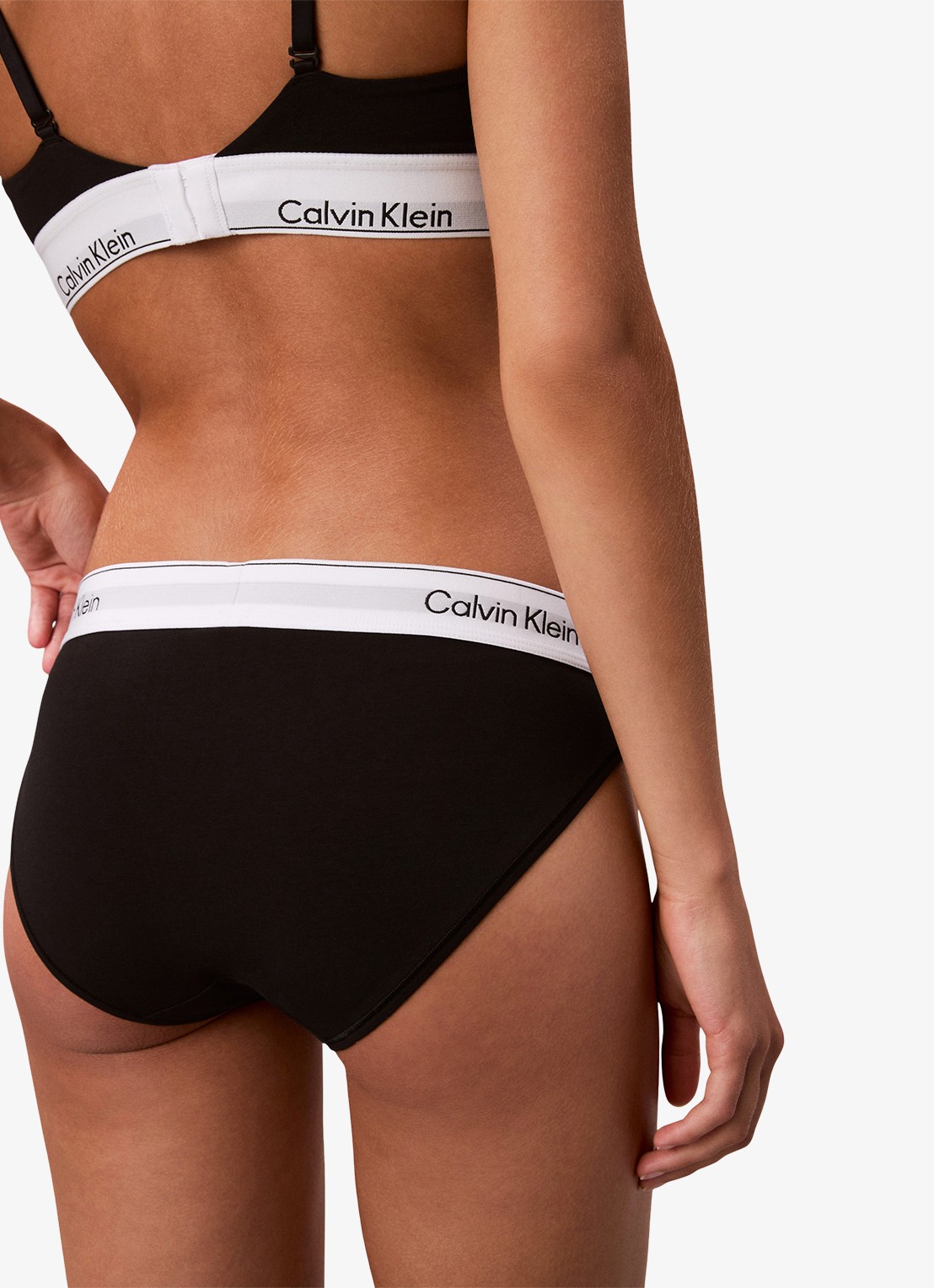 Calvin Klein Hipster met logoband - detail 6 zwart