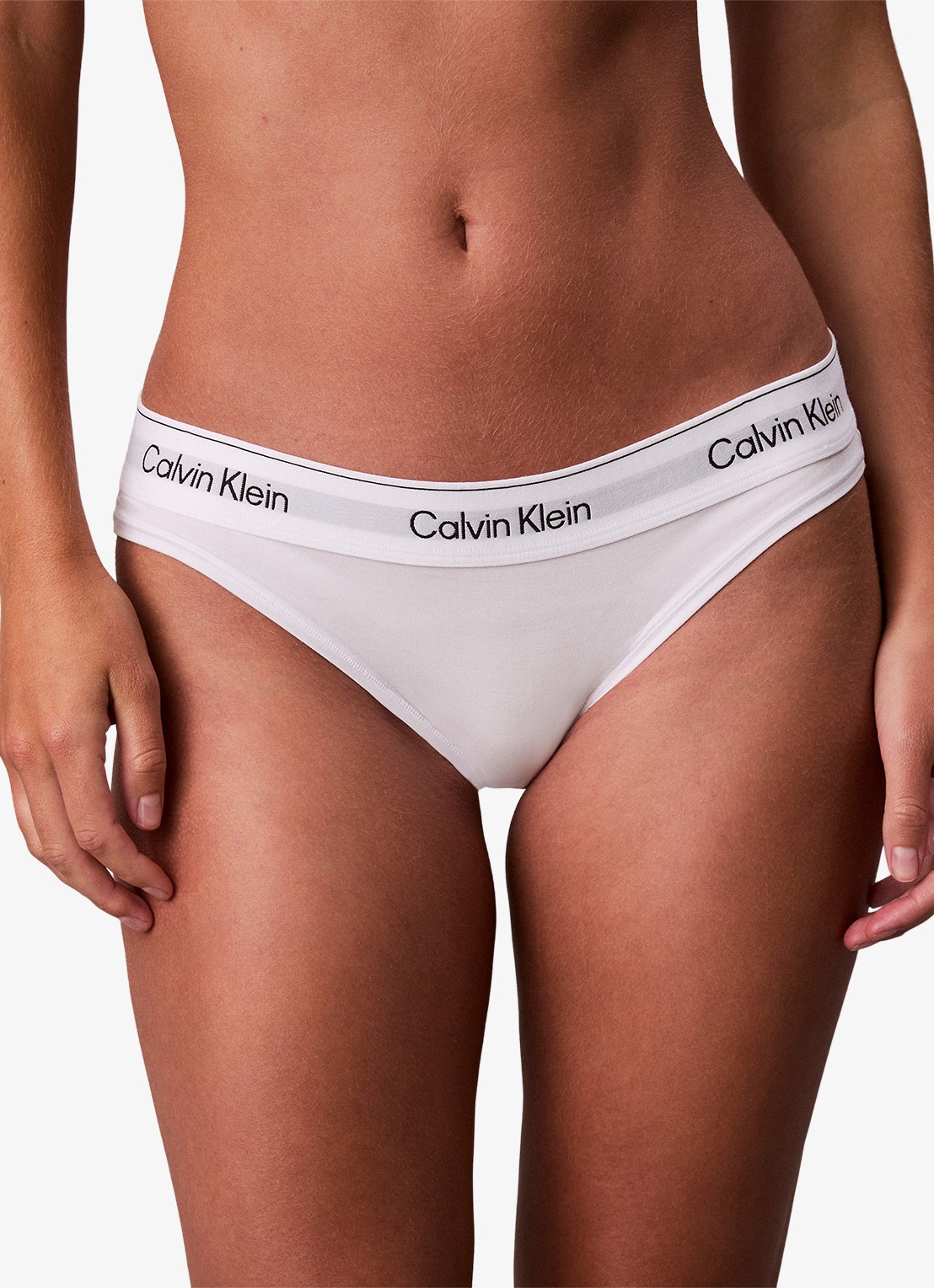 Calvin Klein Hipster met logoband - detail 3 wit