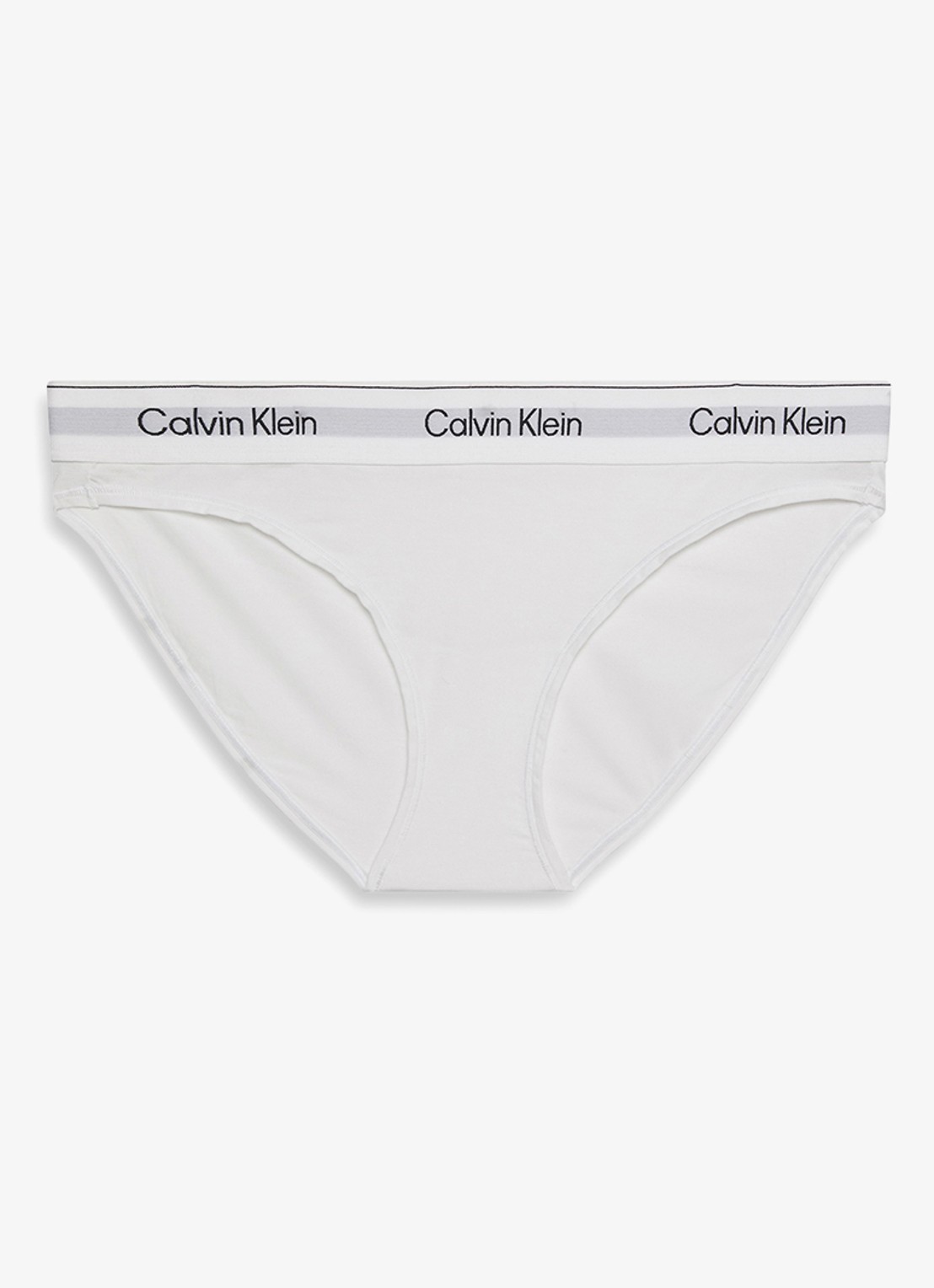 Calvin Klein Hipster met logoband - voorkant wit