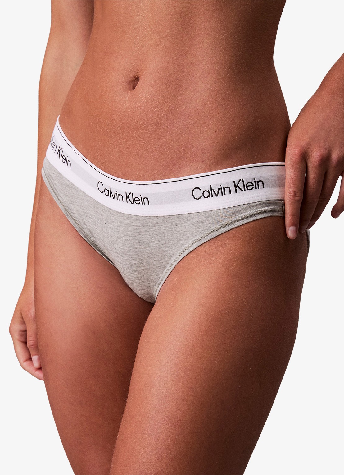 Calvin Klein Hipster met logoband - detail 3 grey heather-p7a