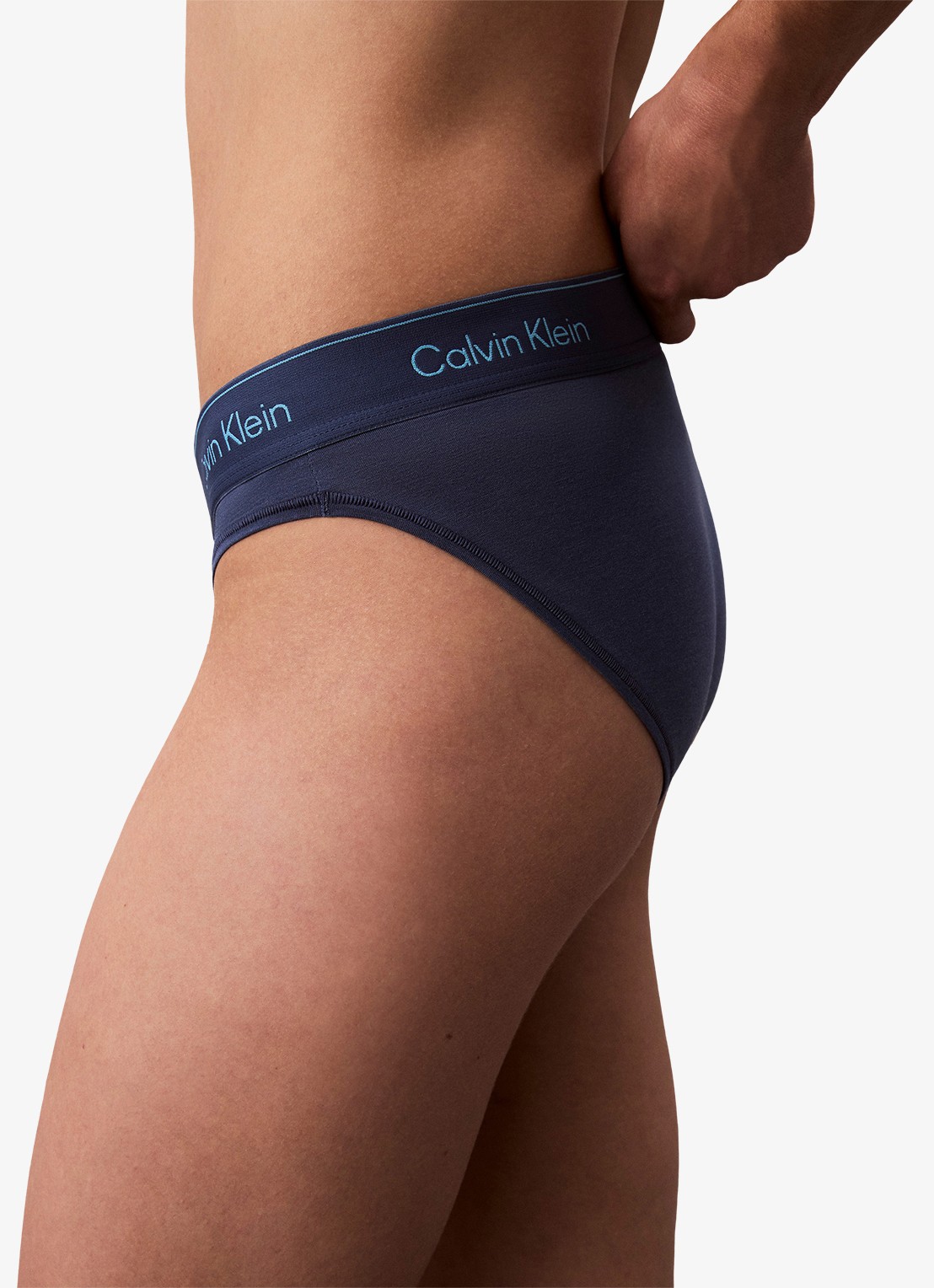 Calvin Klein Hipster met logoband - detail 7 blauw