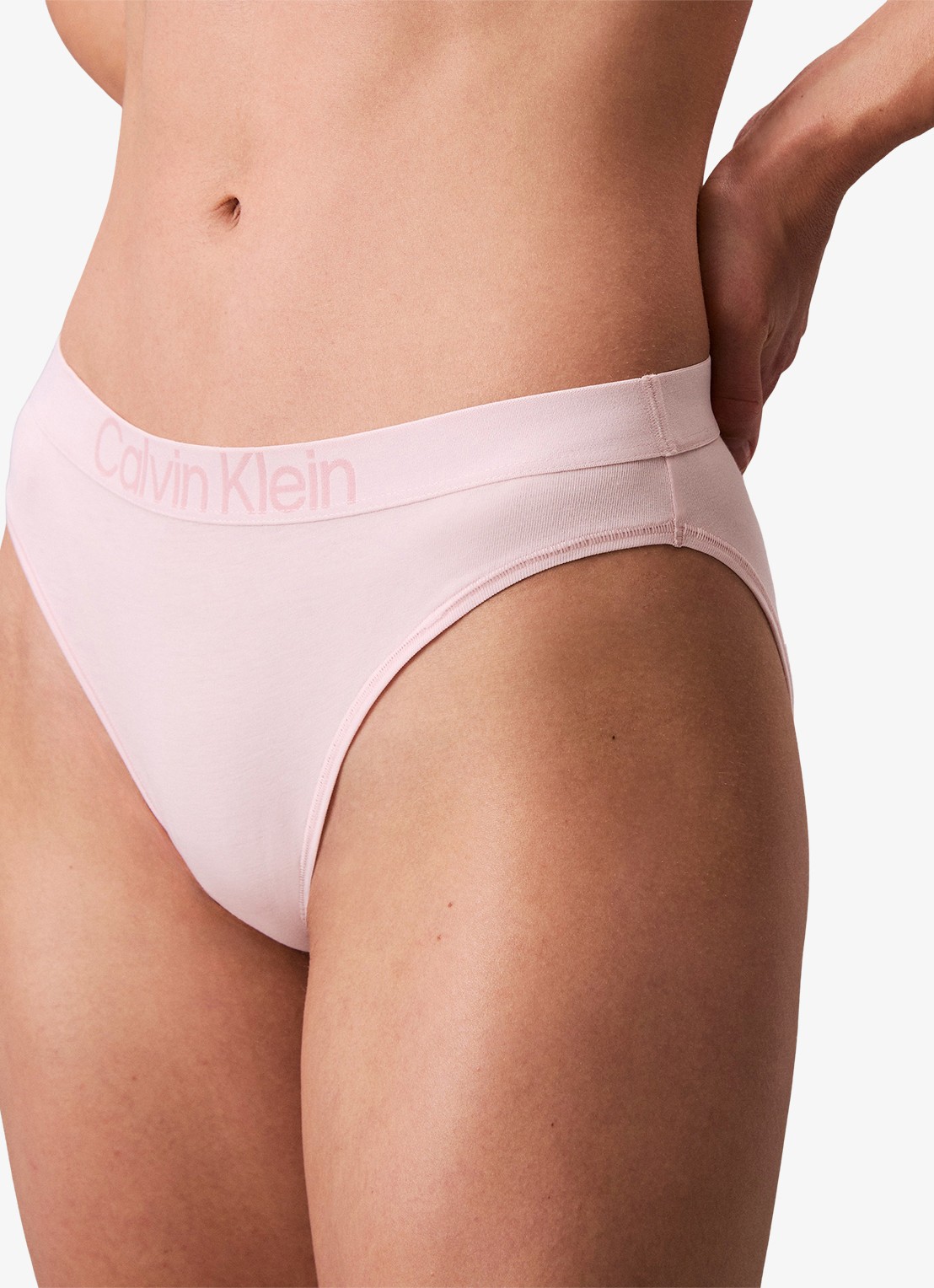 Calvin Klein Hipster met logoband - detail 3 lichtroze