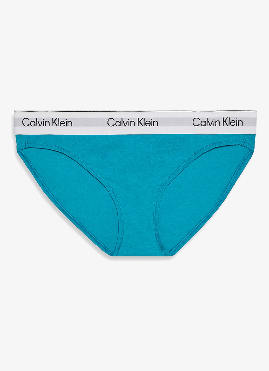Calvin Klein Hipster met logoband - voorkant teal breeze-ytm