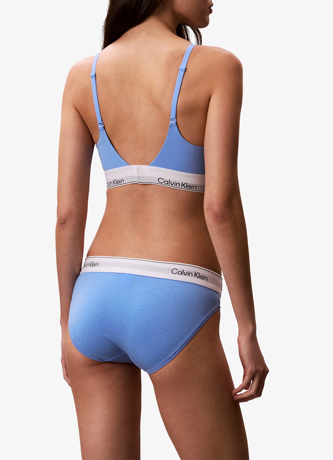 Calvin Klein Hipster met logoband - achterkant blue descent