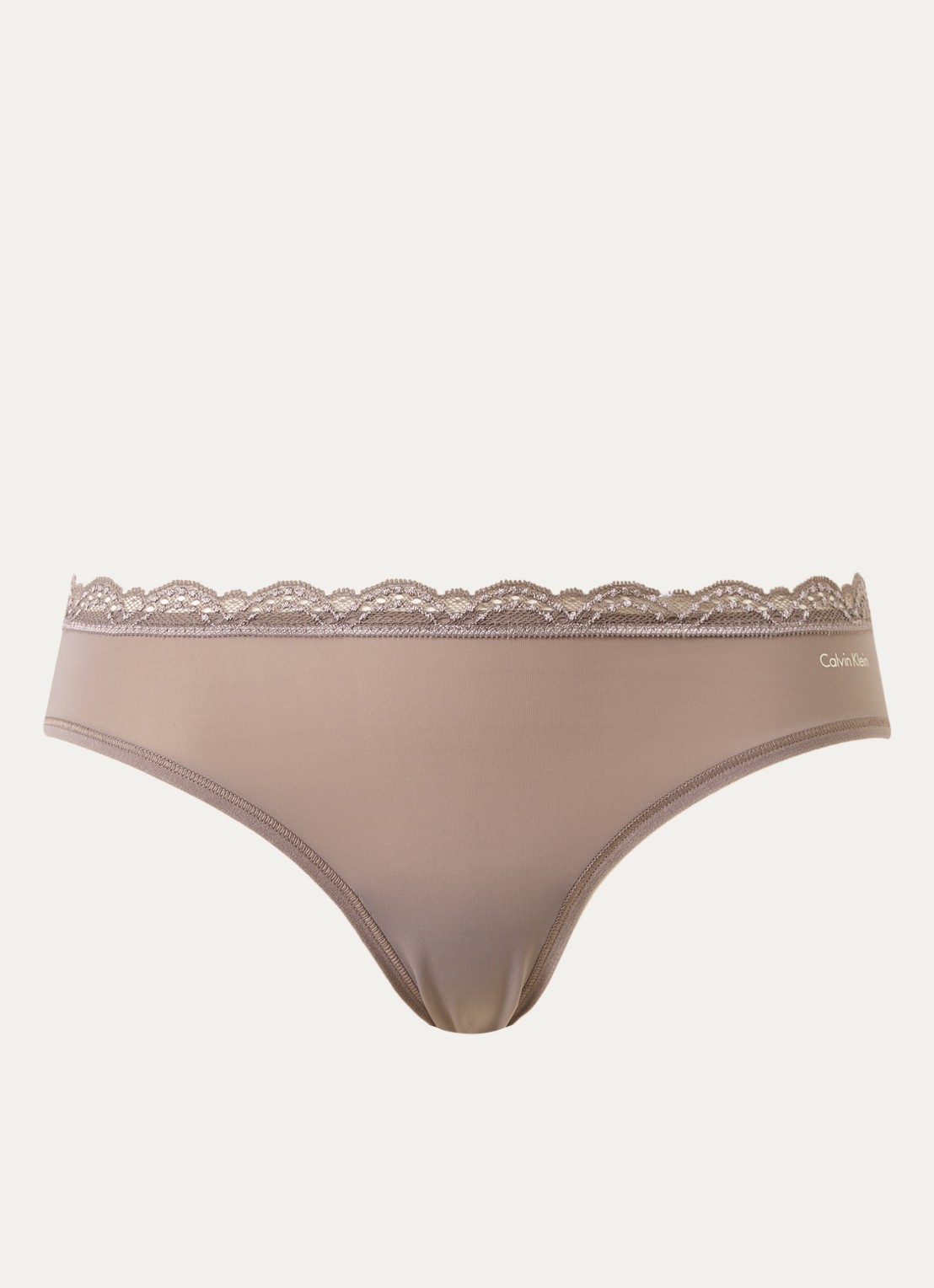 Calvin Klein Hipster met mesh - voorkant iron-1sj / grijs