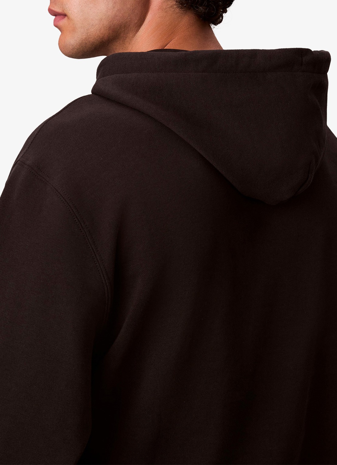 Calvin Klein Hoodie met logoborduring - detail 4 zwart