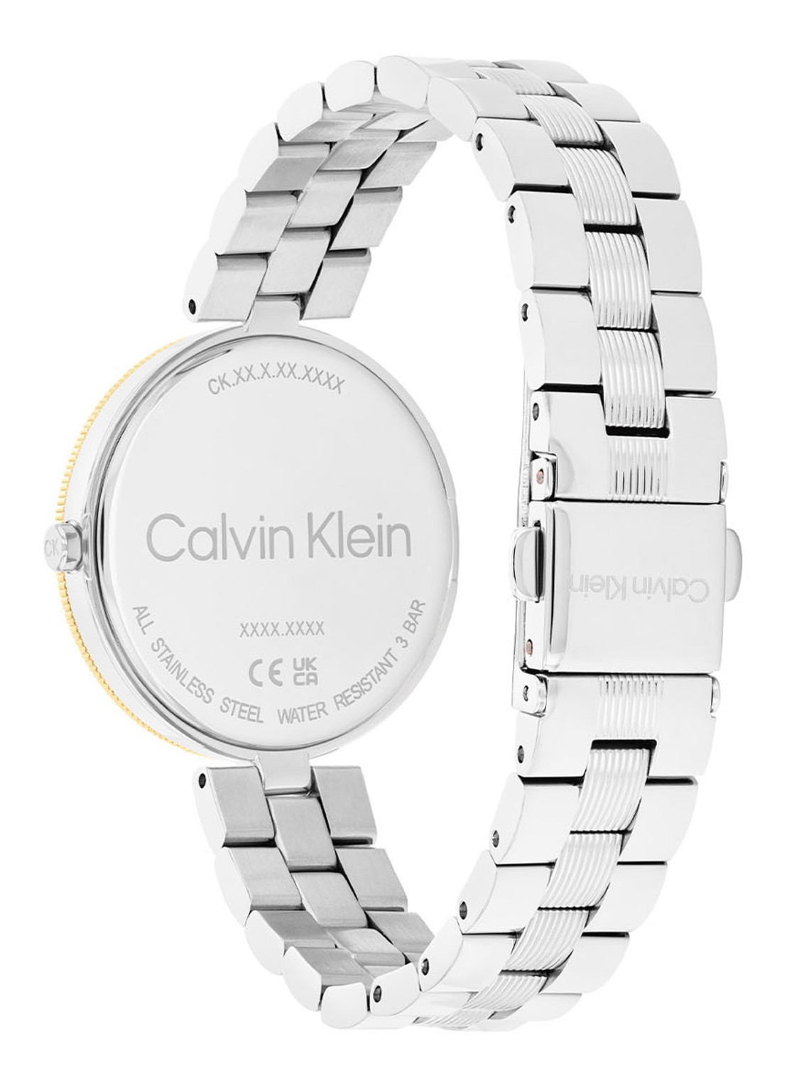 Calvin Klein Horloge CK25100012 - detail zilver