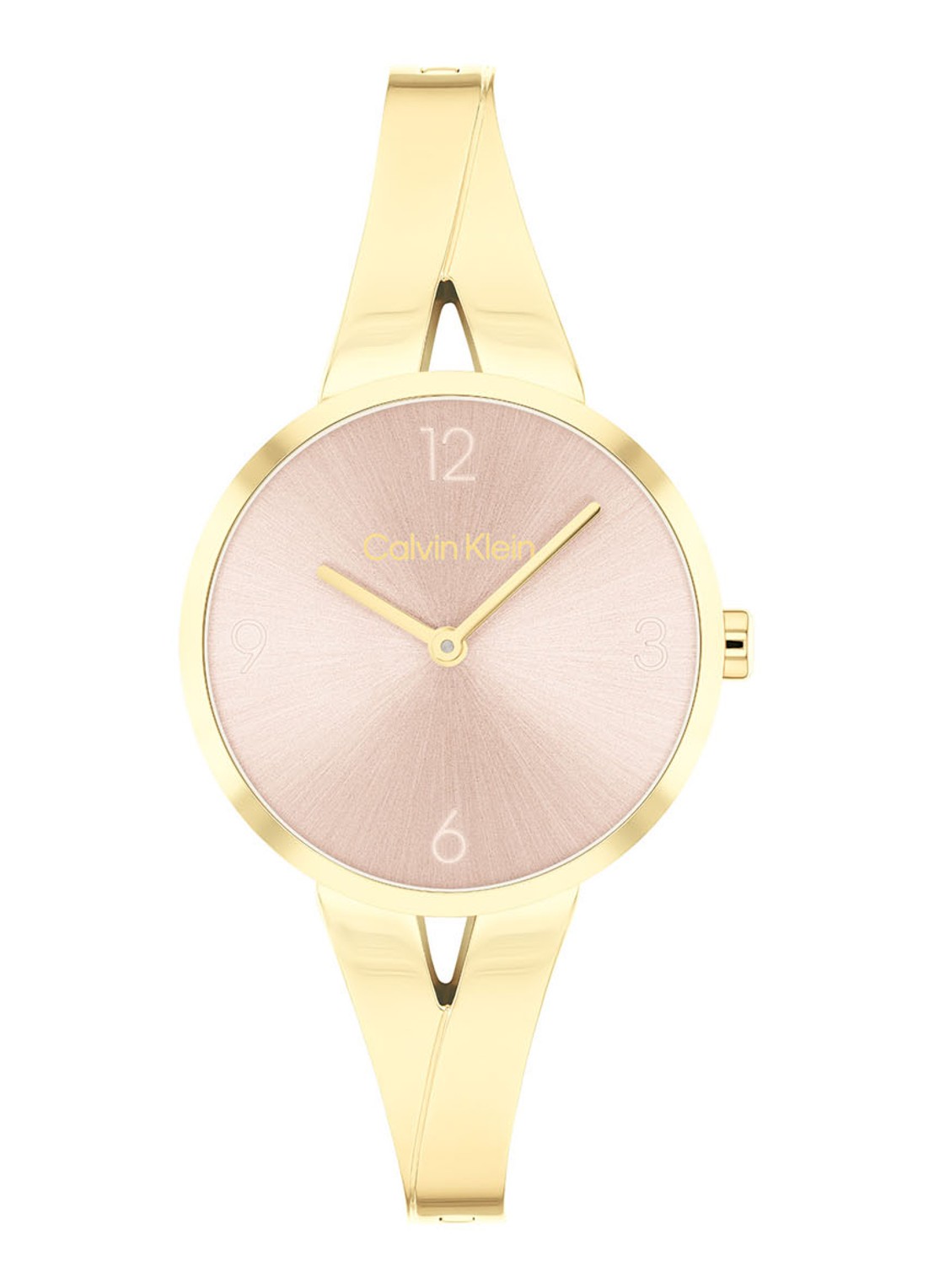 Calvin Klein Horloge CK25100027 - voorkant 3 goud