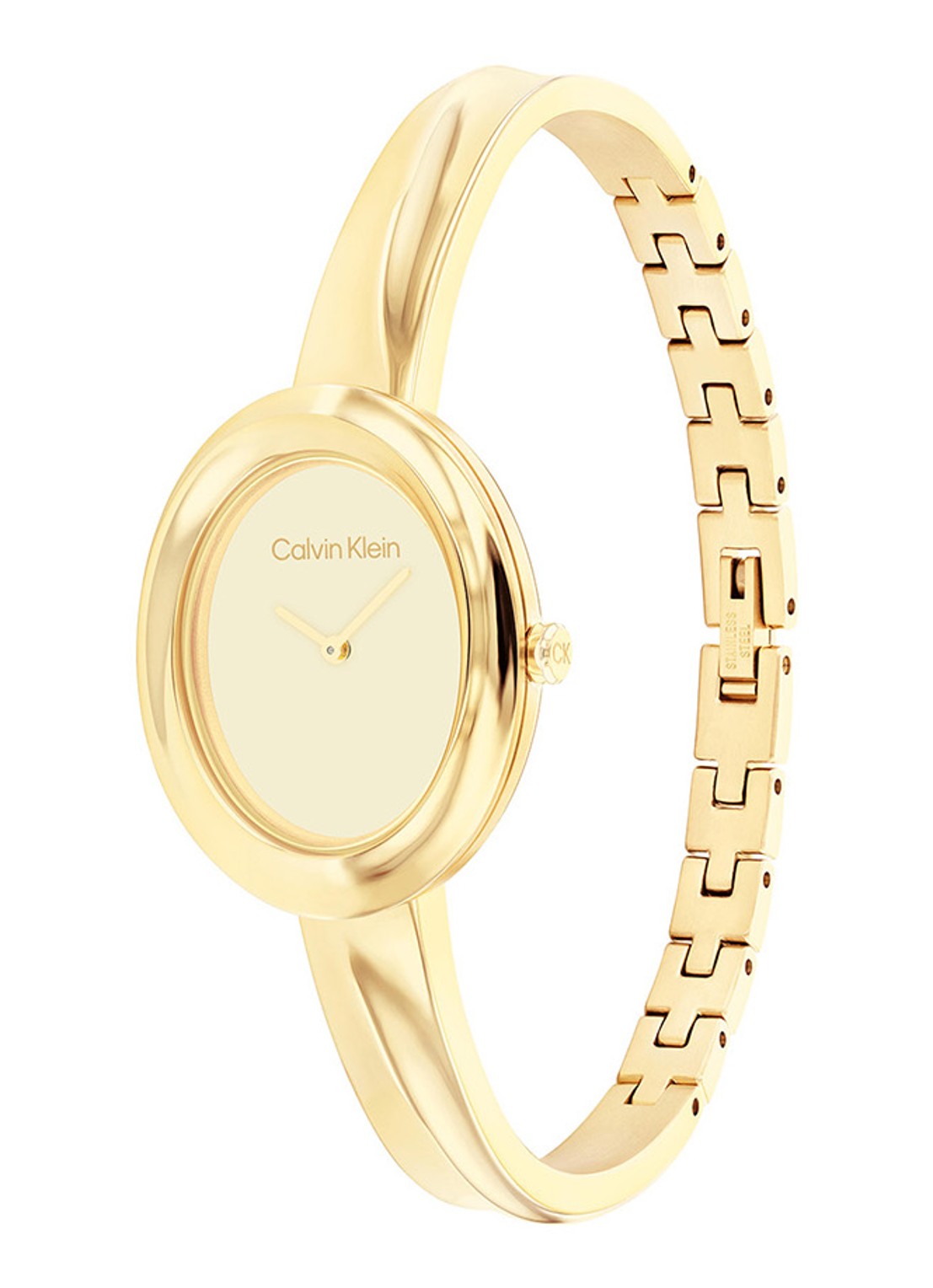 Calvin Klein Horloge CK25100056  - detail 3 goud