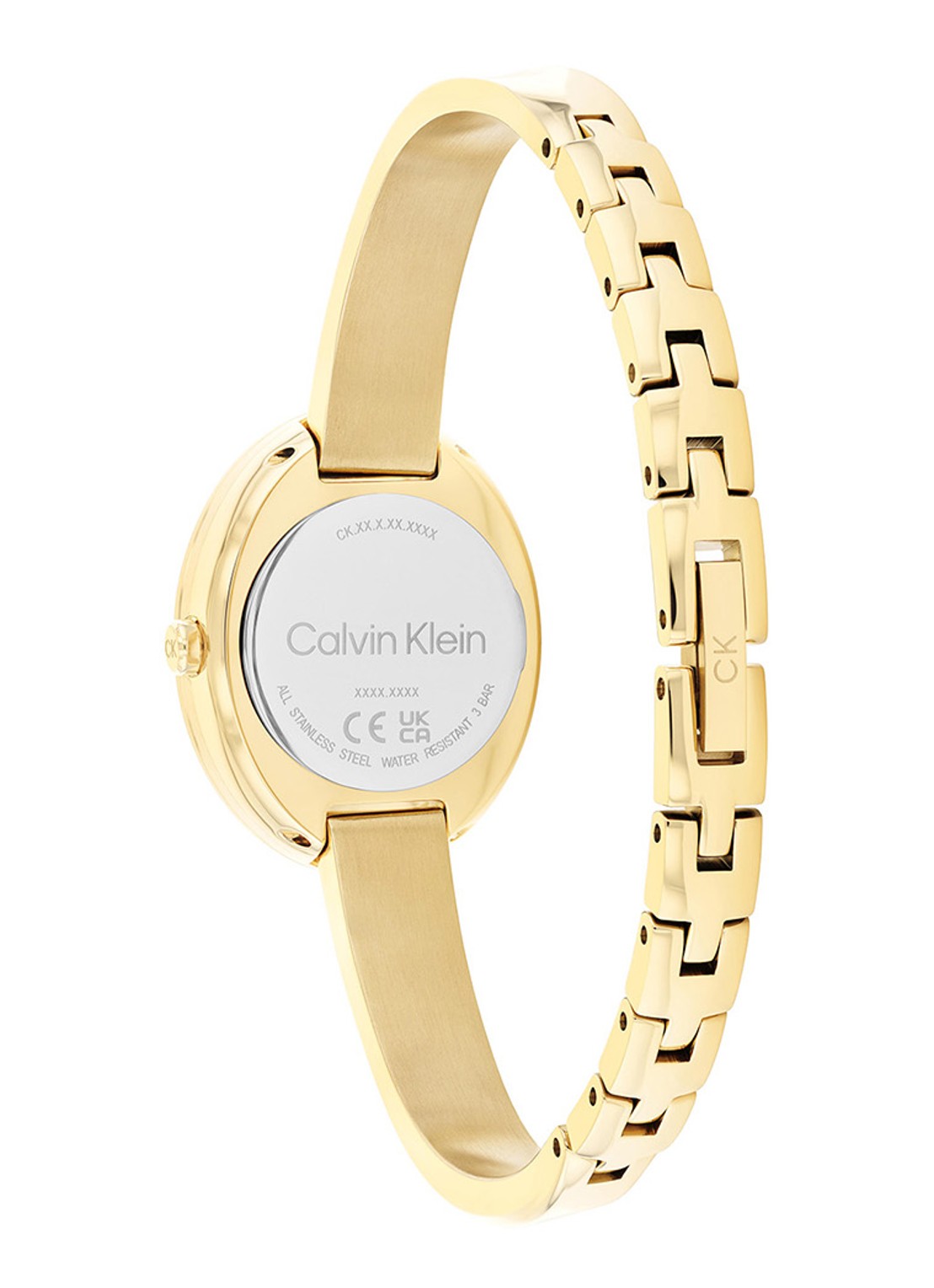 Calvin Klein Horloge CK25100056  - detail 4 goud
