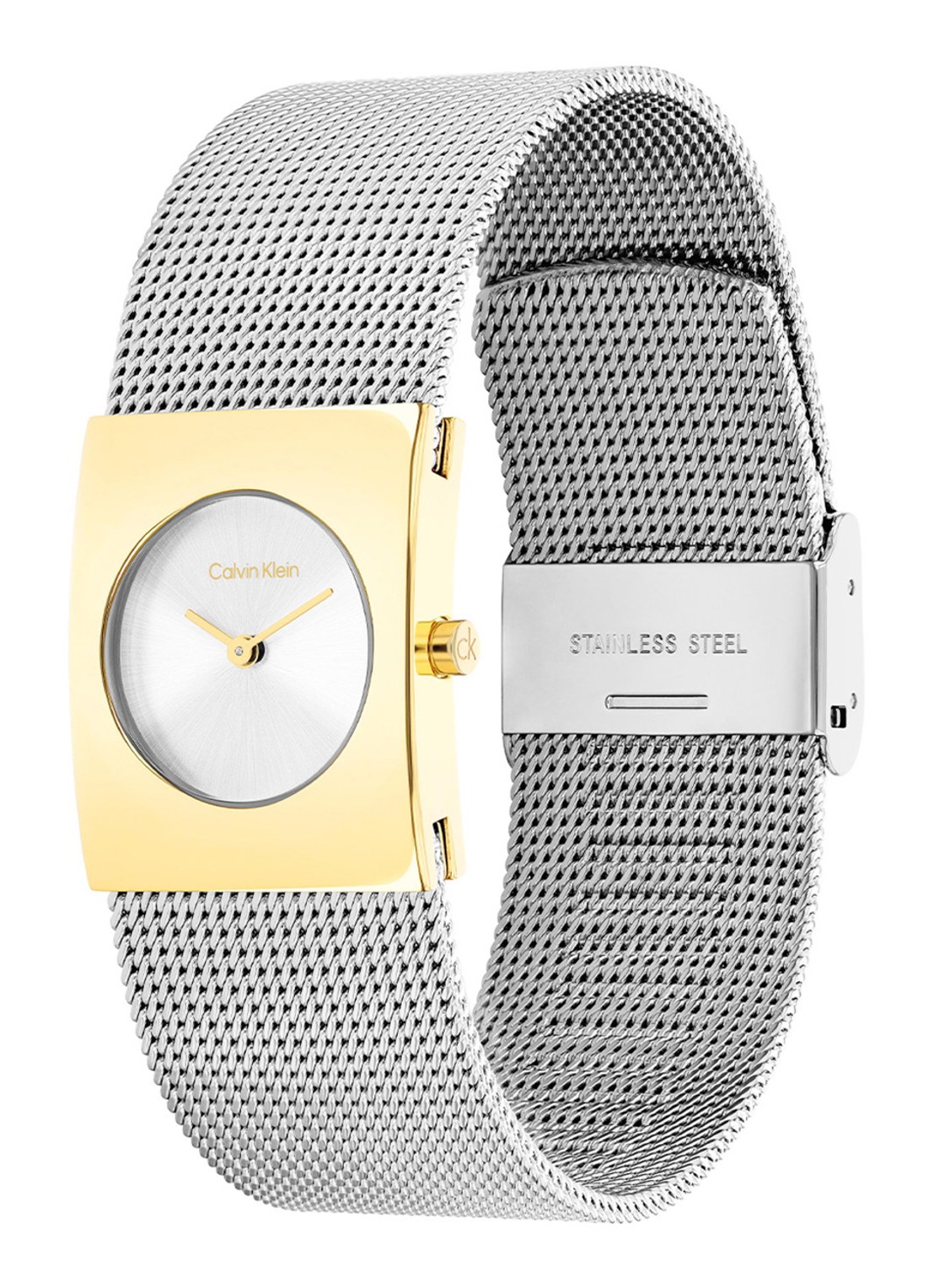 Calvin Klein Horloge CK25100139   - detail zilver