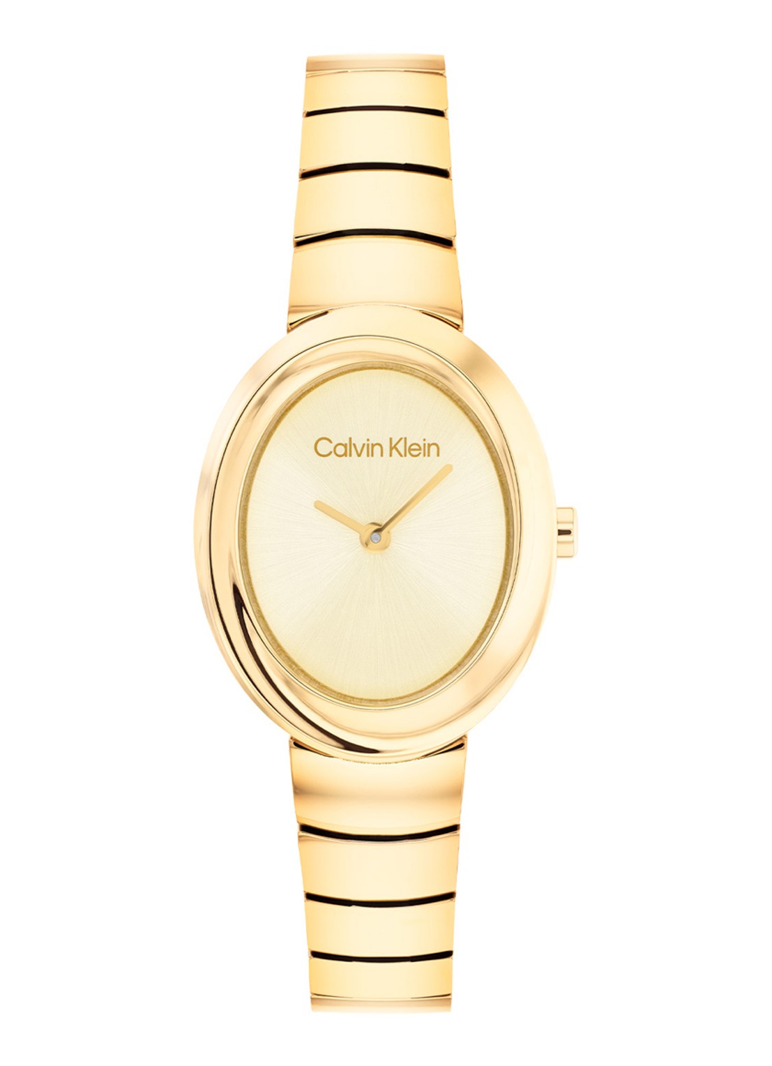 Calvin Klein Horloge CK25100147 - voorkant 3 goud