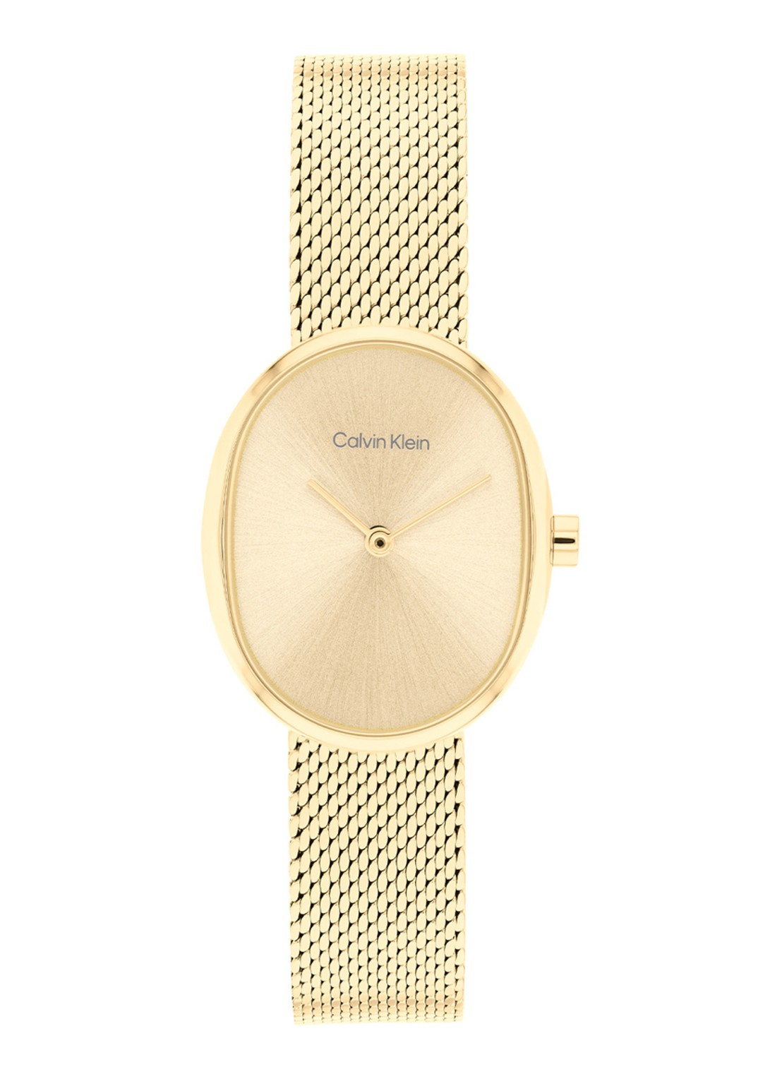 Calvin Klein Horloge CK25100174  - voorkant 3 goud