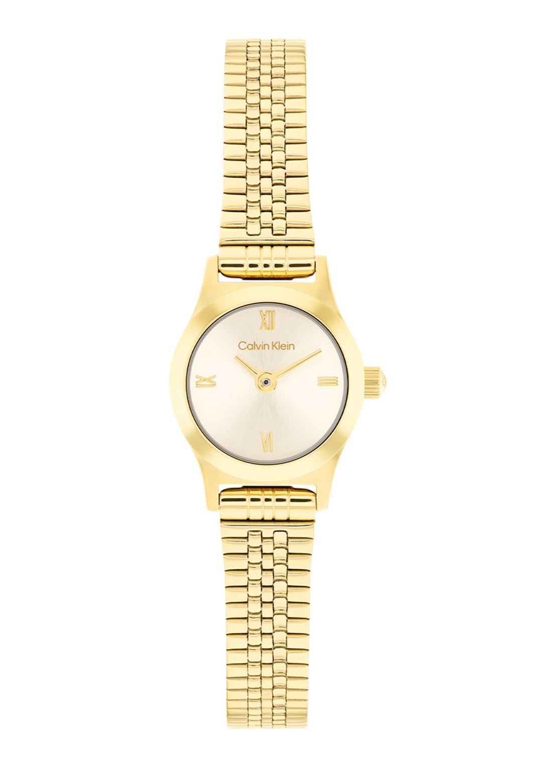 Calvin Klein Horloge CK25100201 - voorkant 3 goud