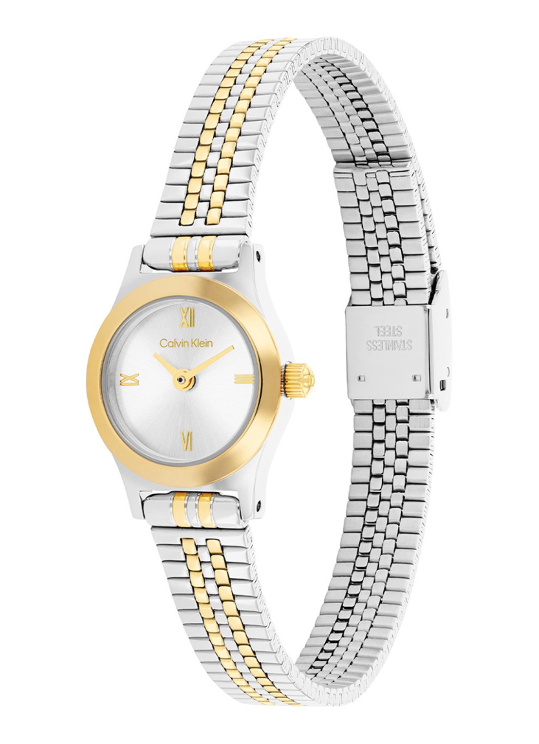 Calvin Klein Horloge CK25100207  - detail zilver