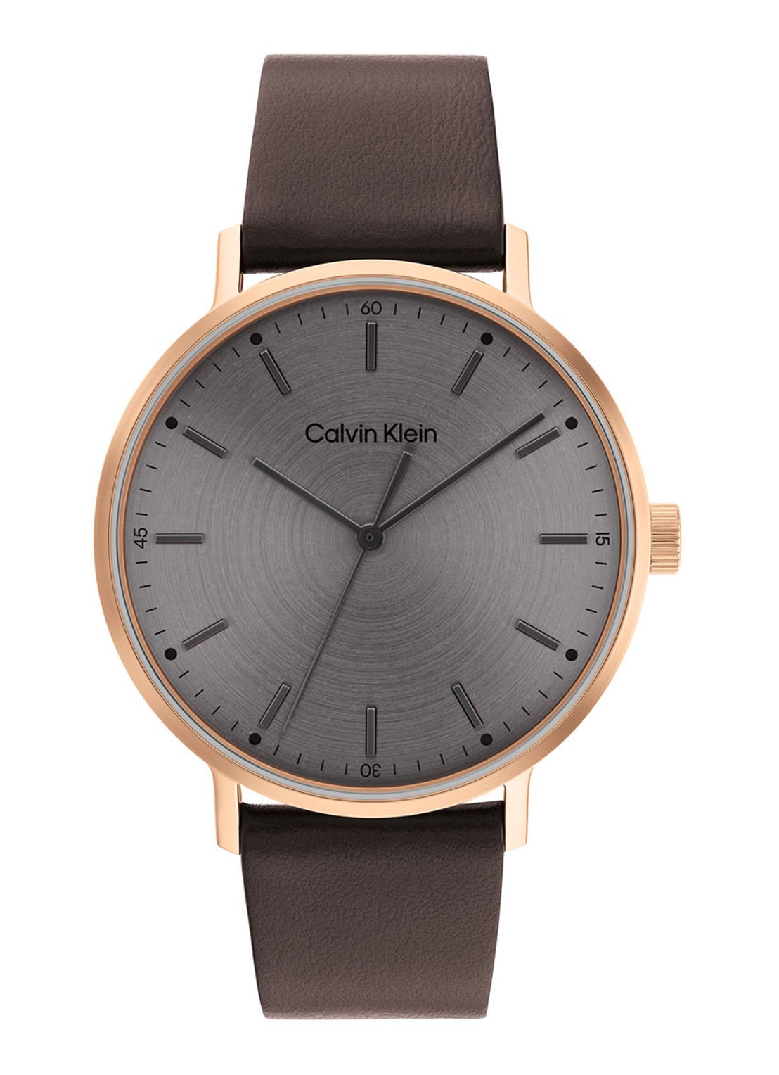 Calvin Klein Horloge CK25200051 - voorkant roségoud