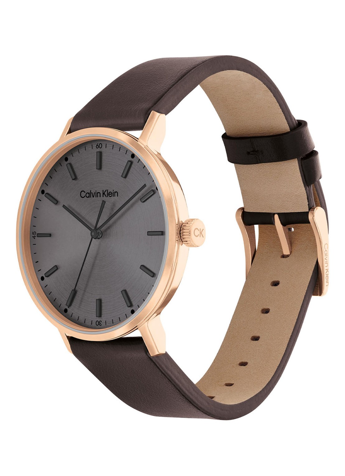 Calvin Klein Horloge CK25200051 - voorkant 2 roségoud