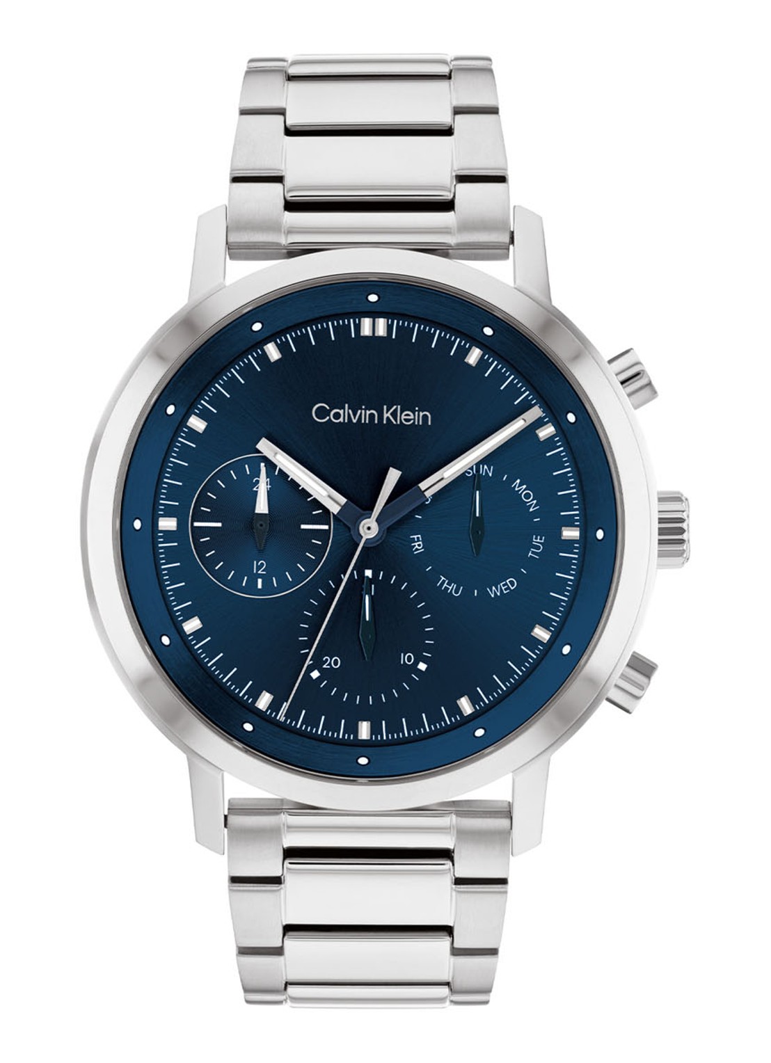 Calvin Klein Horloge CK25200063 - voorkant 2 zilver