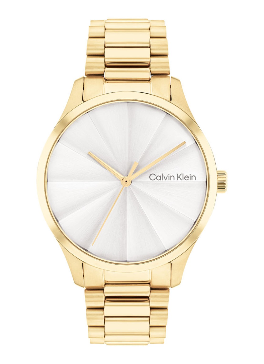 Calvin Klein Horloge CK25200232 - voorkant goud