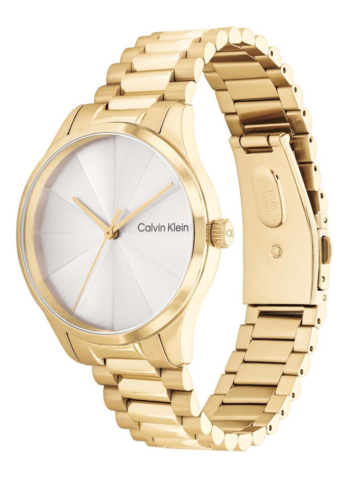 Calvin Klein Horloge CK25200232 - voorkant 2 goud
