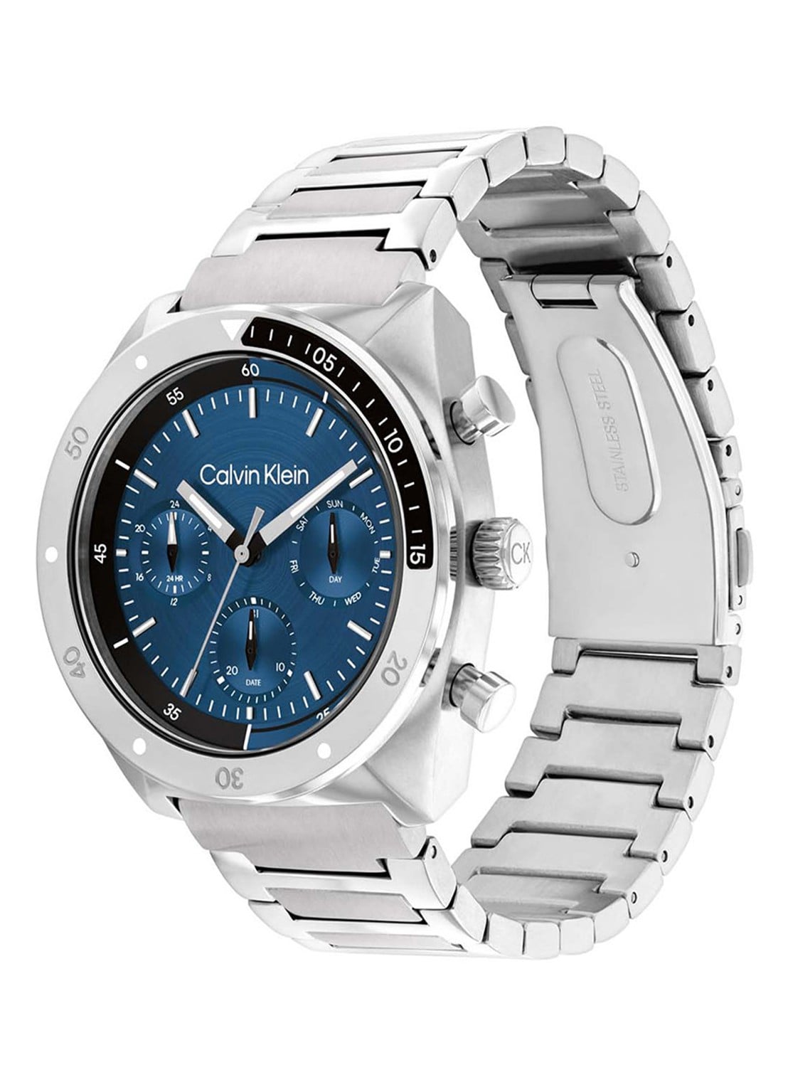 Calvin Klein Horloge CK25200464  - detail zilver