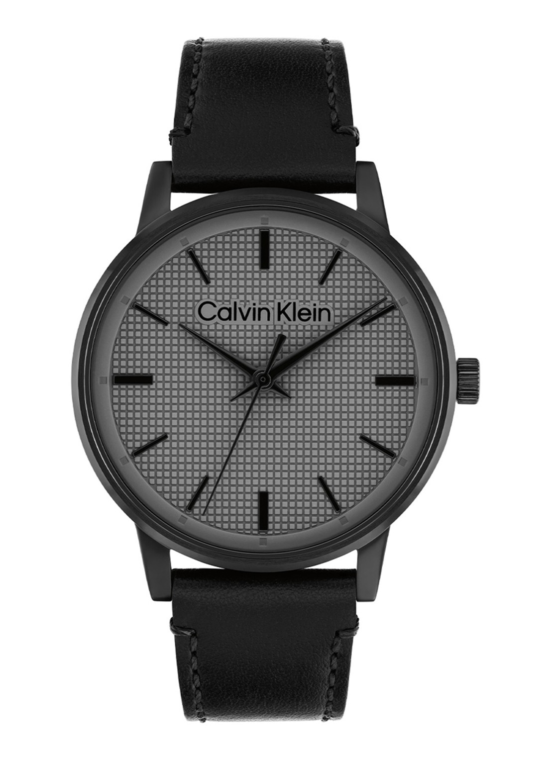 Calvin Klein Horloge CK25200504 - voorkant zwart