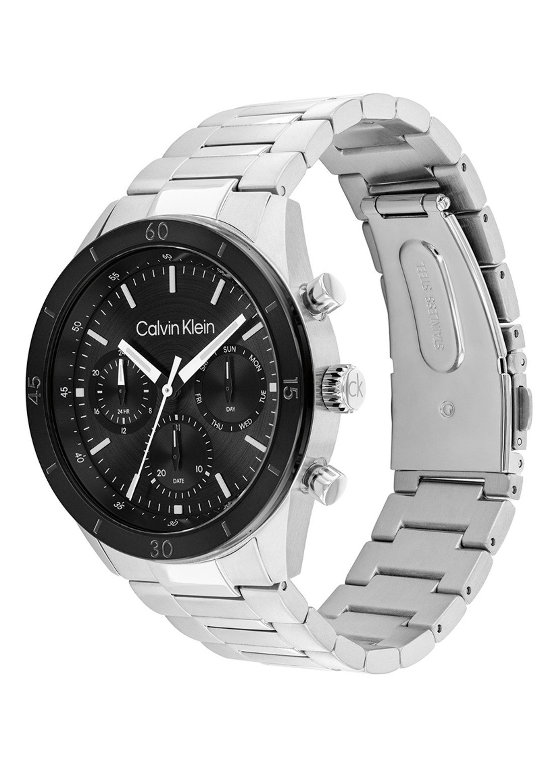 Calvin Klein Horloge CK25200557  - detail zilver