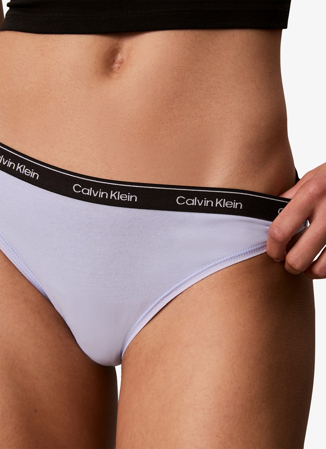 Calvin Klein Icon slip met logoband in 3-pack - detail 2 wit
