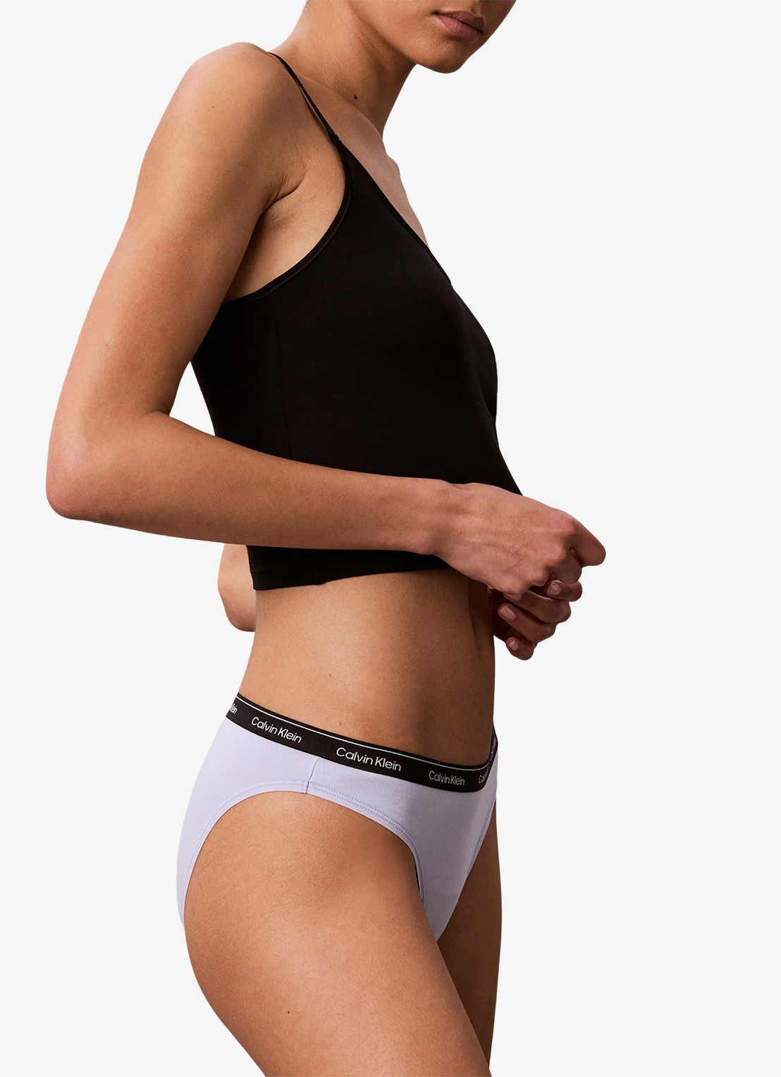 Calvin Klein Icon slip met logoband in 3-pack - detail 3 wit