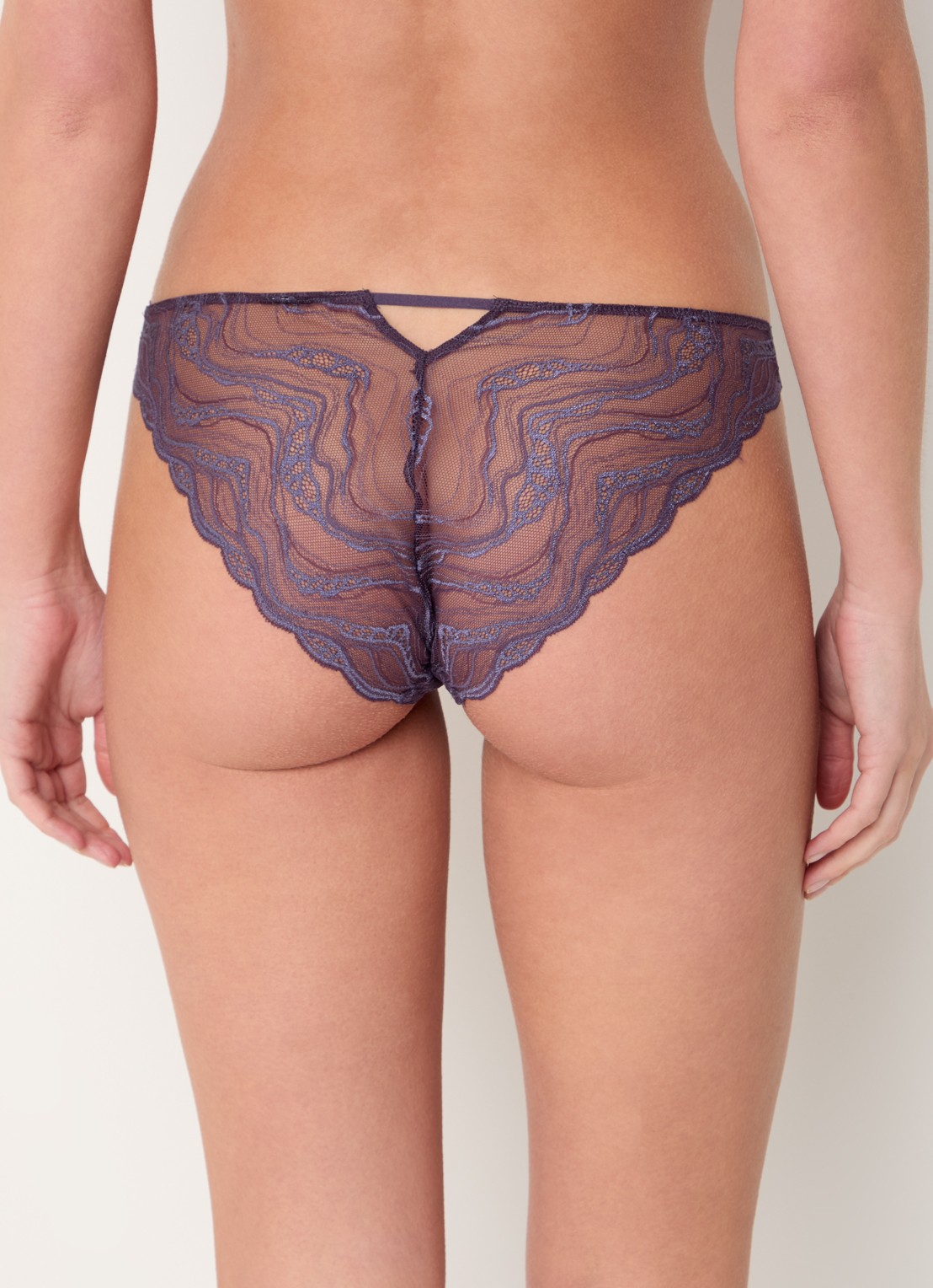 Calvin Klein Instinct hipster van kant - achterkant 5 paars