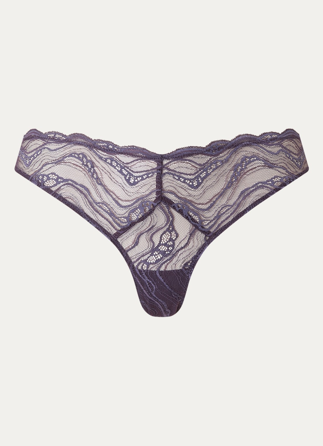 Calvin Klein Instinct hipster van kant - voorkant 2 paars