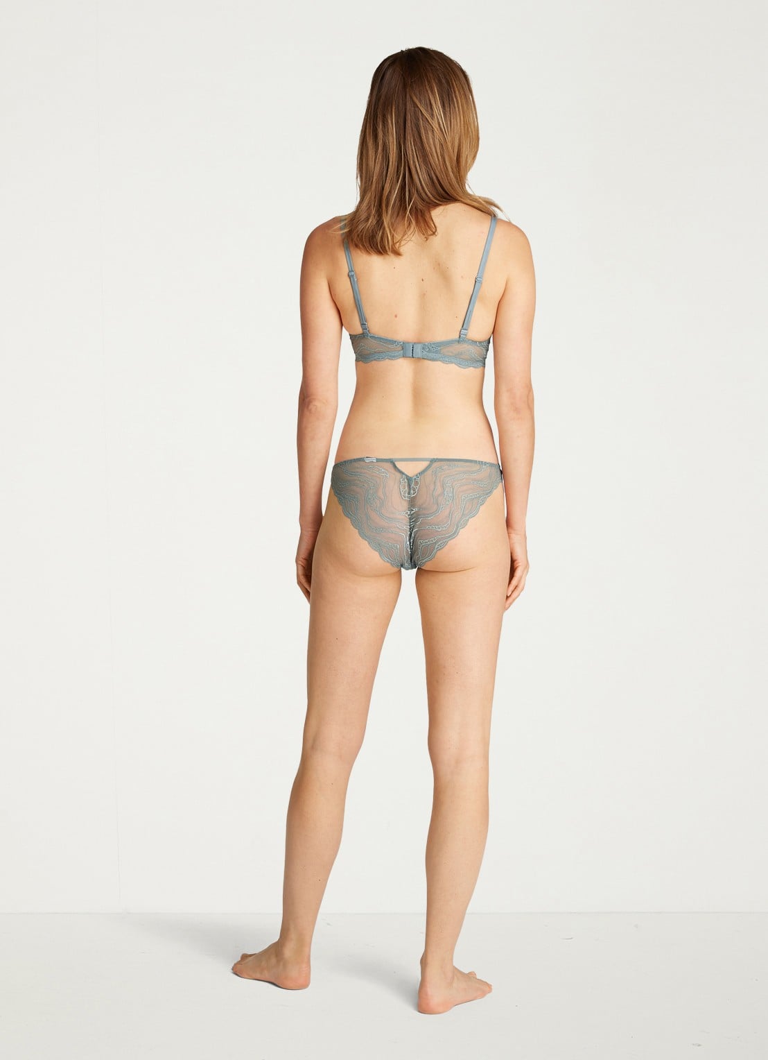 Calvin Klein Instinct hipster van kant - achterkant 3 blauwgrijs