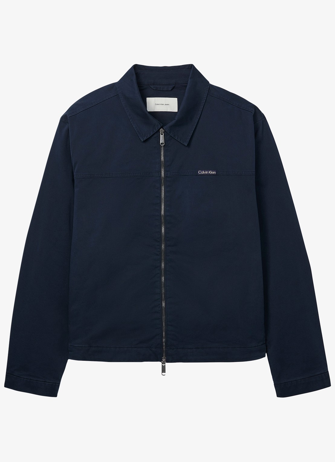 Calvin Klein Jack met logo - voorkant 2 dark sapphire-cef