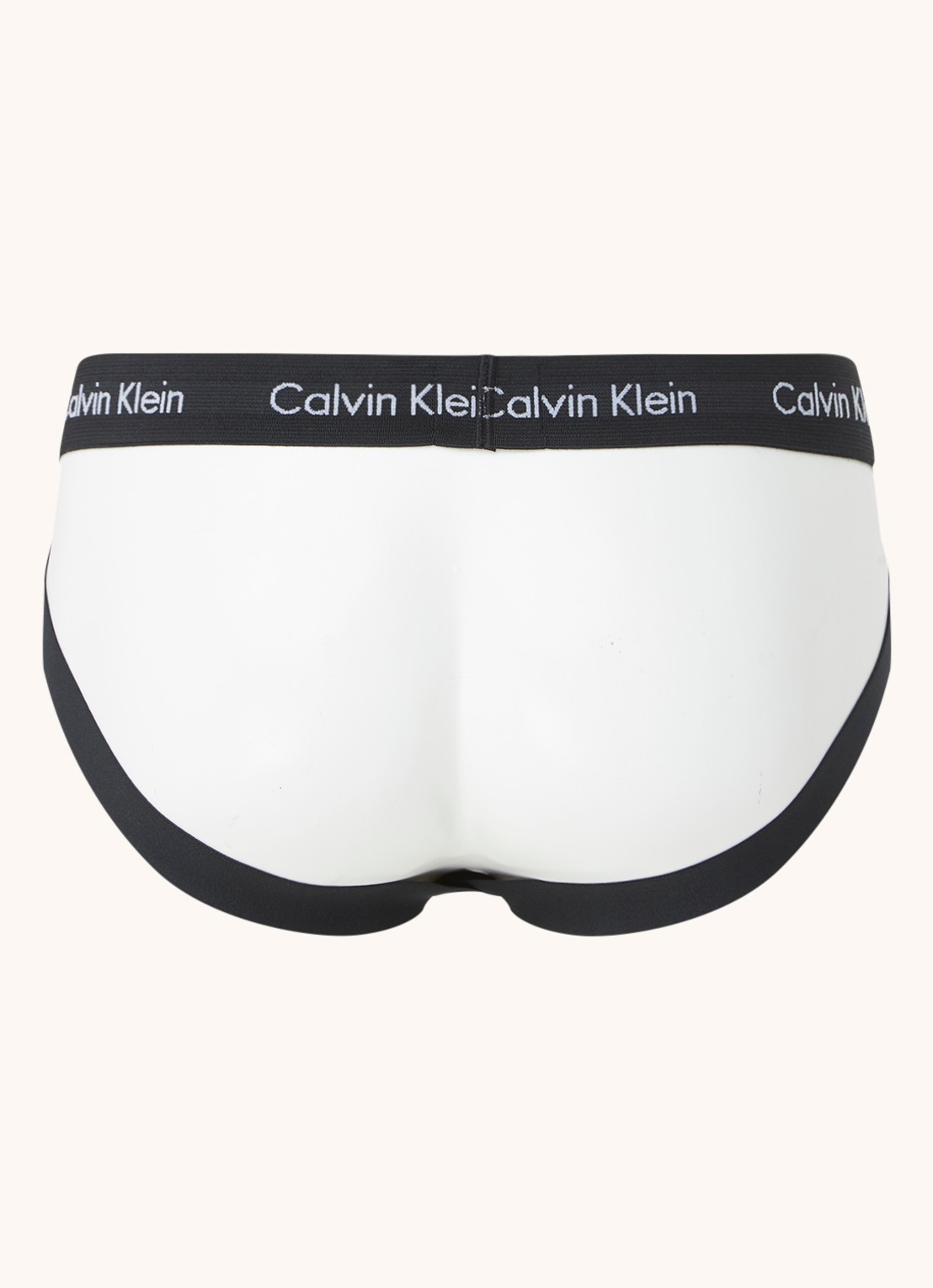 Calvin Klein Jockstrap slip met logoband in 2-pack - achterkant 2 multicolor