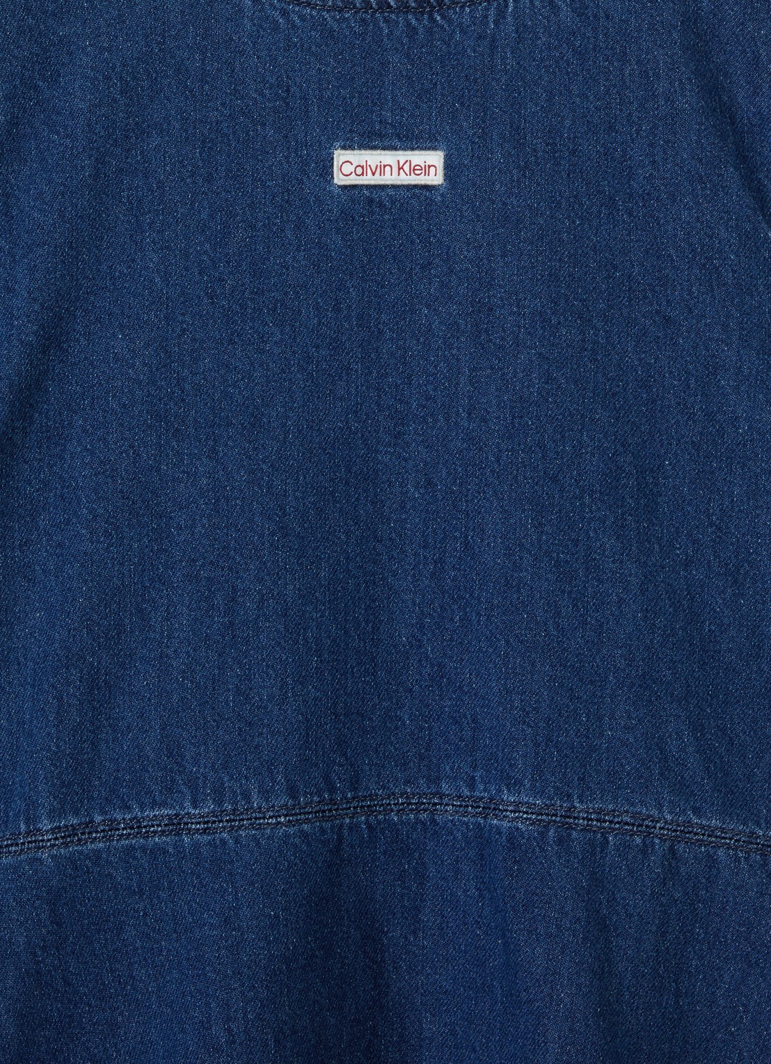 Calvin Klein Jurk van denim - detail 3 indigo