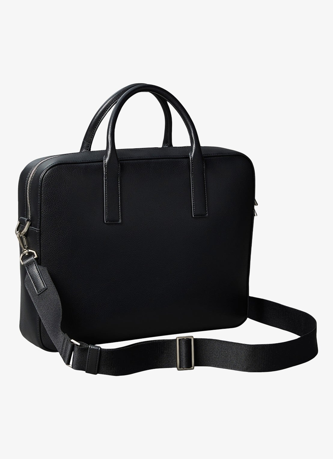 Calvin Klein Laptoptas met logo - detail 3 black-ub1 /  zwart