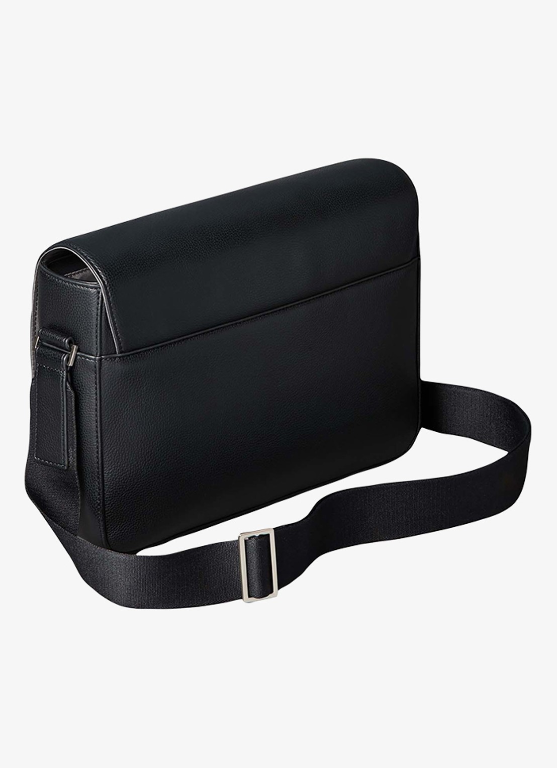 Calvin Klein Laptoptas met logo - voorkant black-ub1 /  zwart