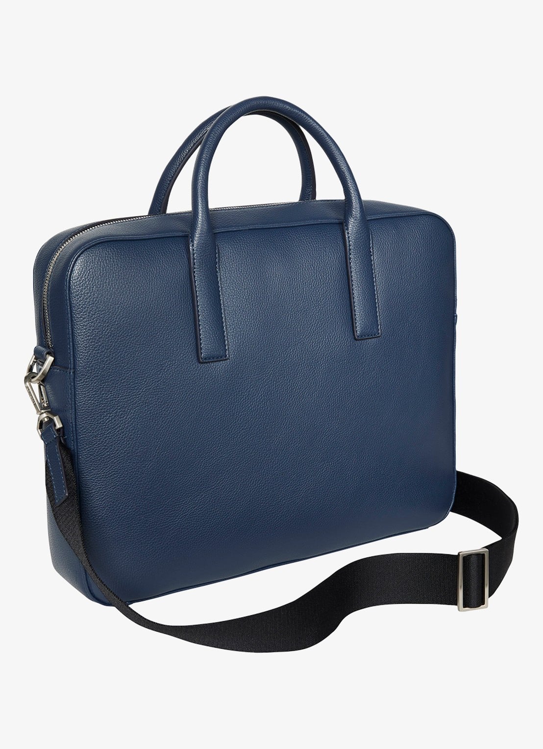 Calvin Klein Laptoptas met logo - detail 2 blue nights-cci / blauw