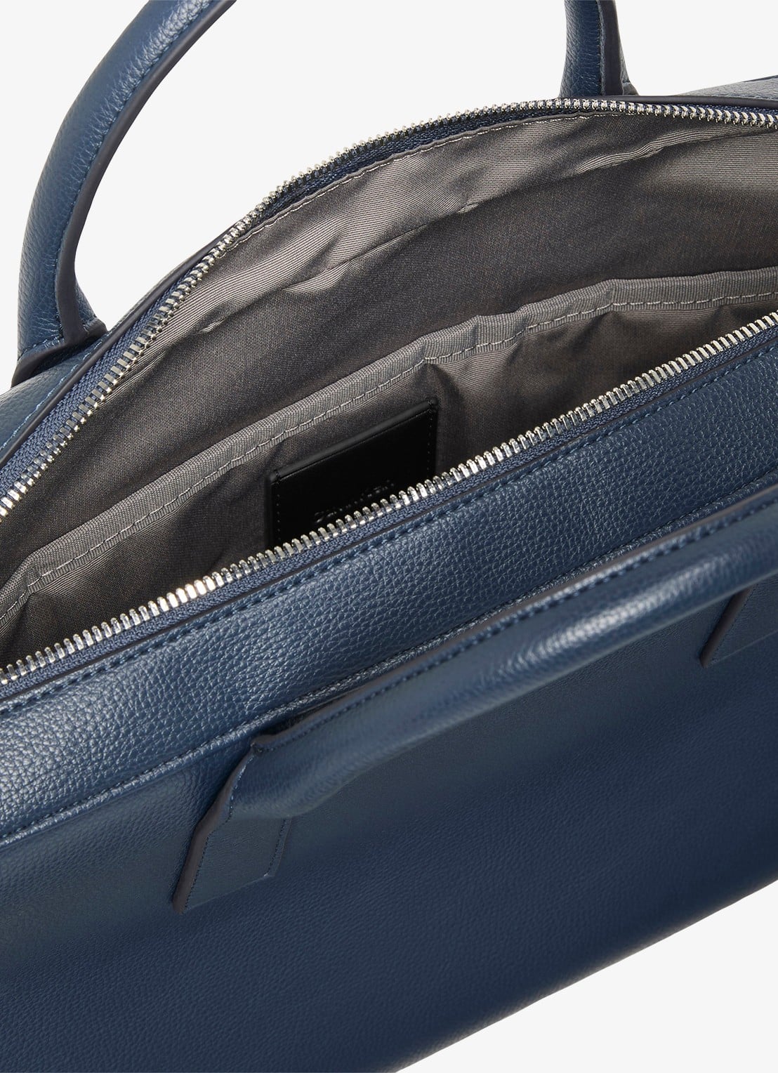 Calvin Klein Laptoptas met logo - detail 3 blue nights-cci / blauw