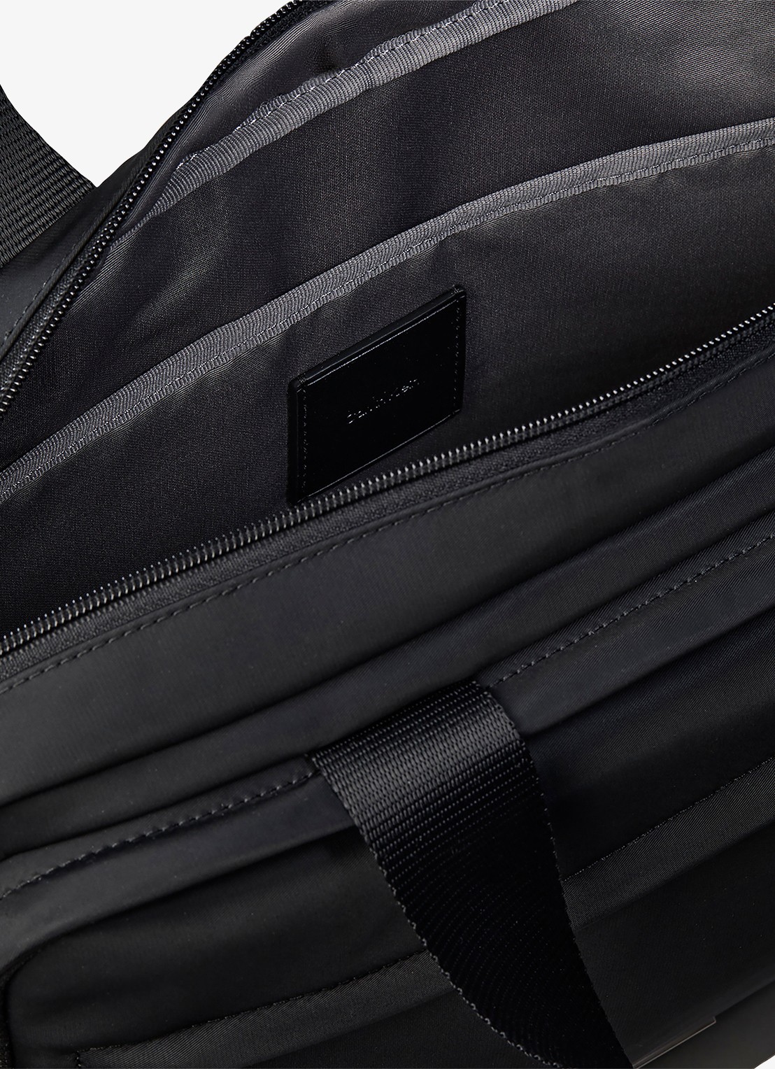 Calvin Klein Laptoptas met waterafstotende coating - detail 3 black-ub1 /  zwart