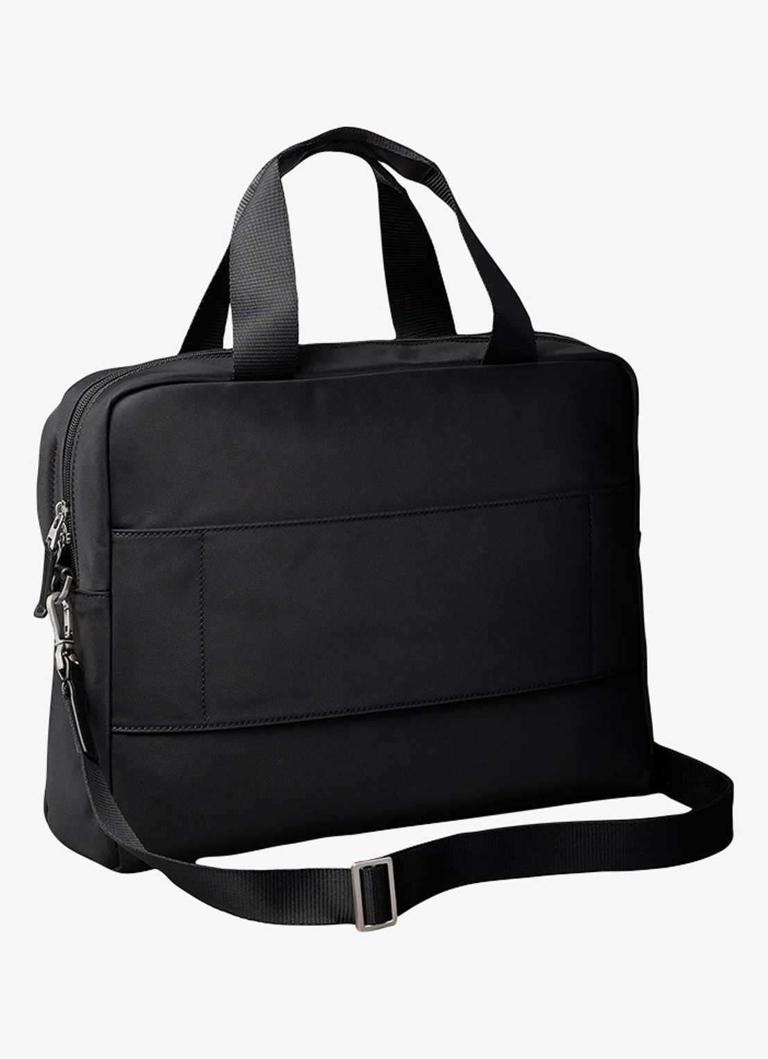 Calvin Klein Laptoptas met waterafstotende coating - voorkant black-ub1 /  zwart