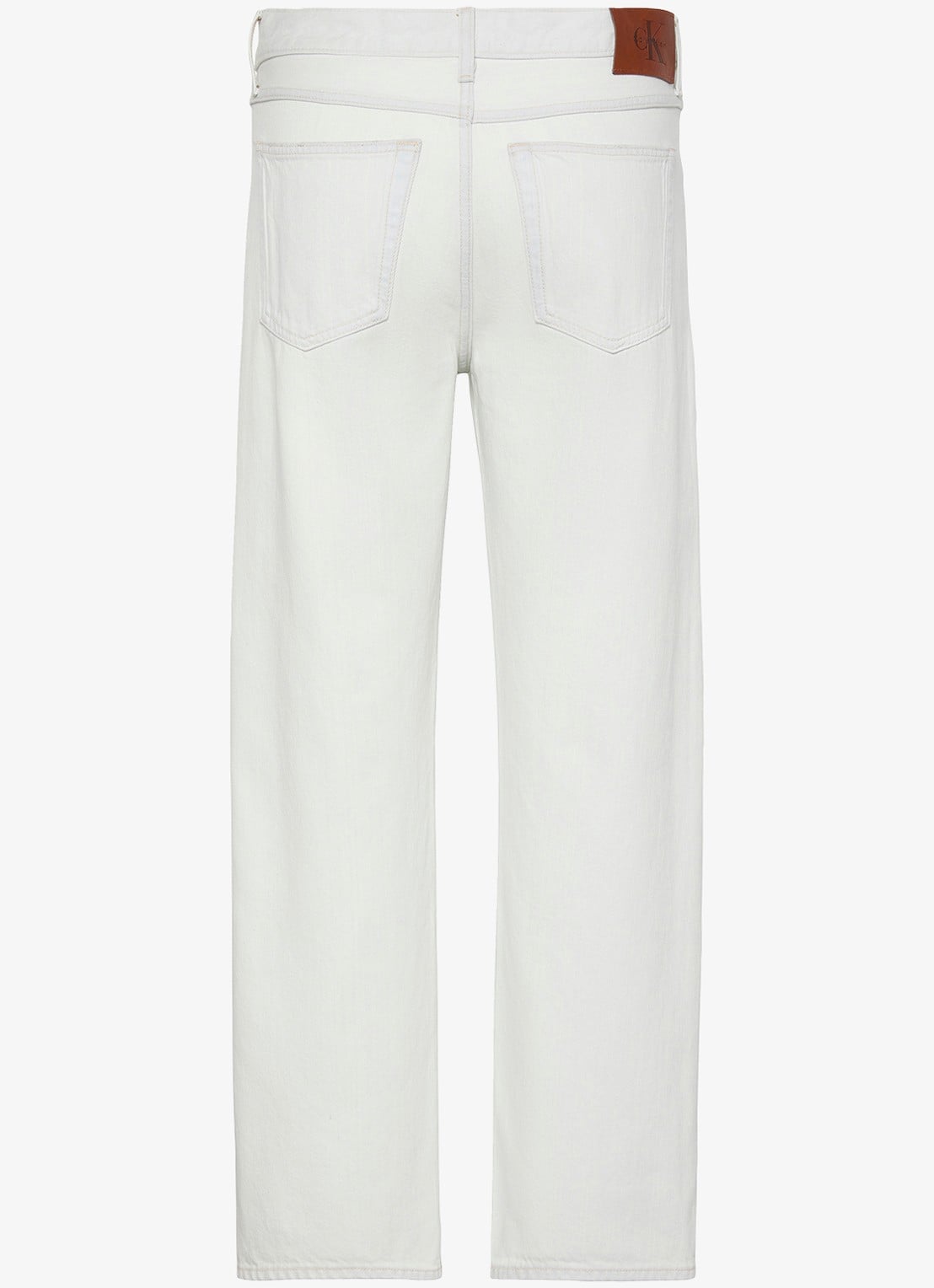 Calvin Klein Loose fit jeans met gekleurde wassing - achterkant wit