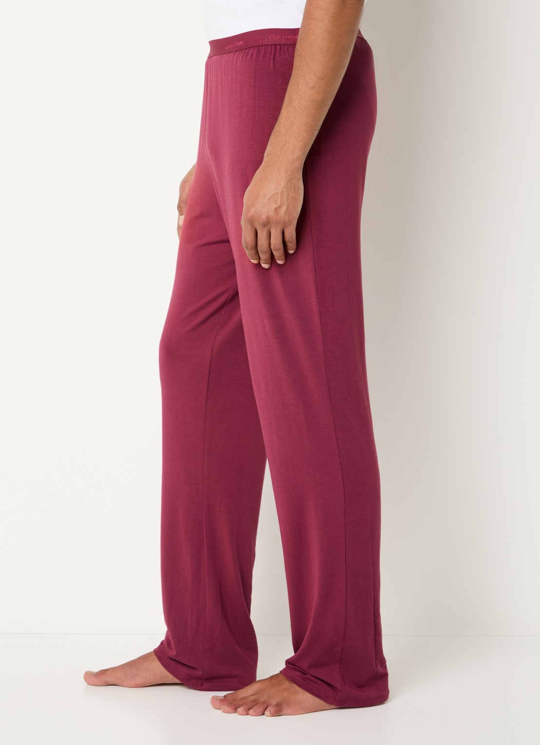 Calvin Klein Loungebroek met logoband - detail 5 rood