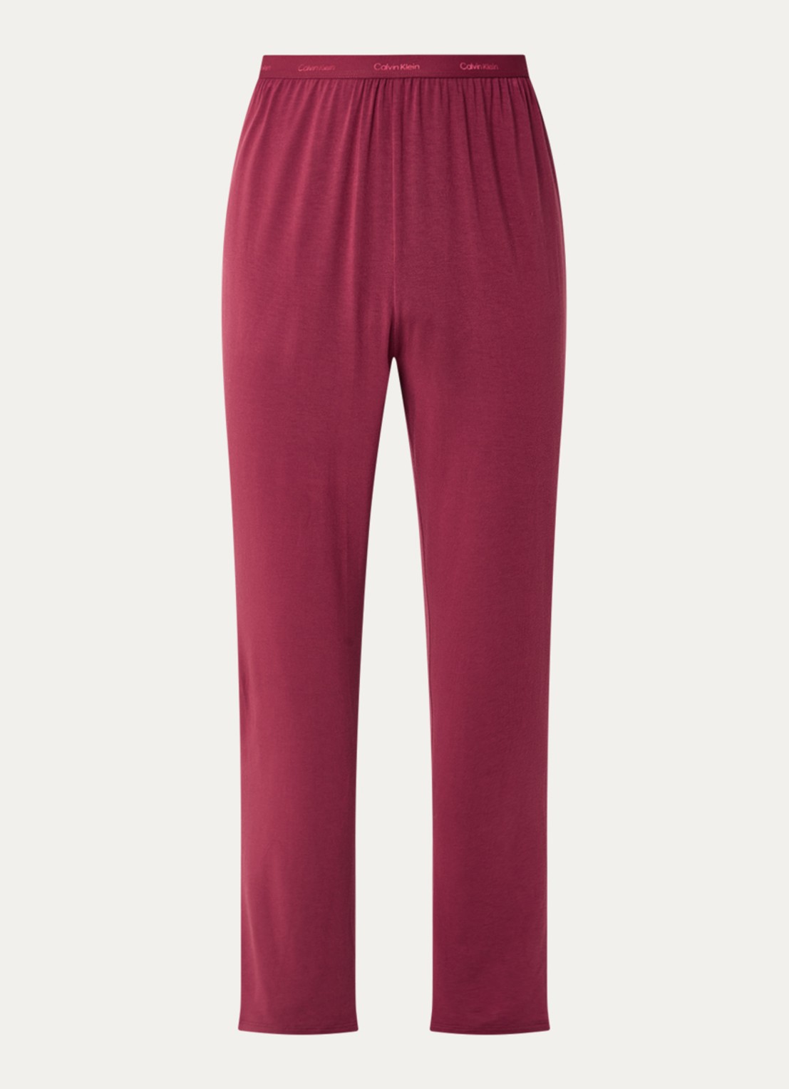 Calvin Klein Loungebroek met logoband - voorkant 2 rood