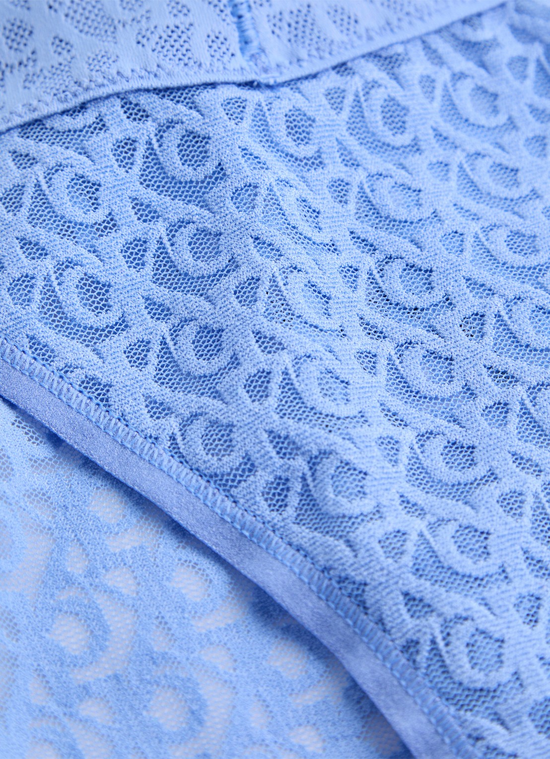 Calvin Klein Low waisted hipster met details van kant - detail 4 wit