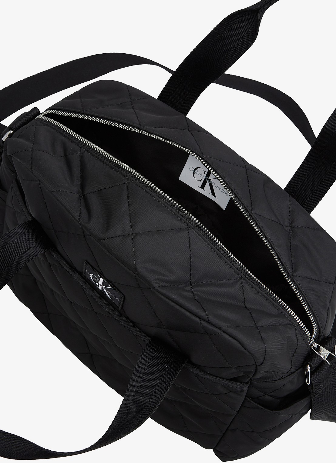 Calvin Klein Luiertas met logo - detail 3 zwart