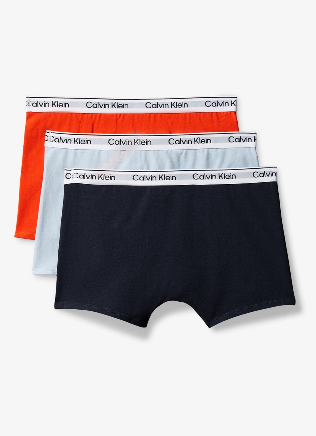 Calvin Klein Modern boxer met logoband in 3-pack - detail 2 oranje