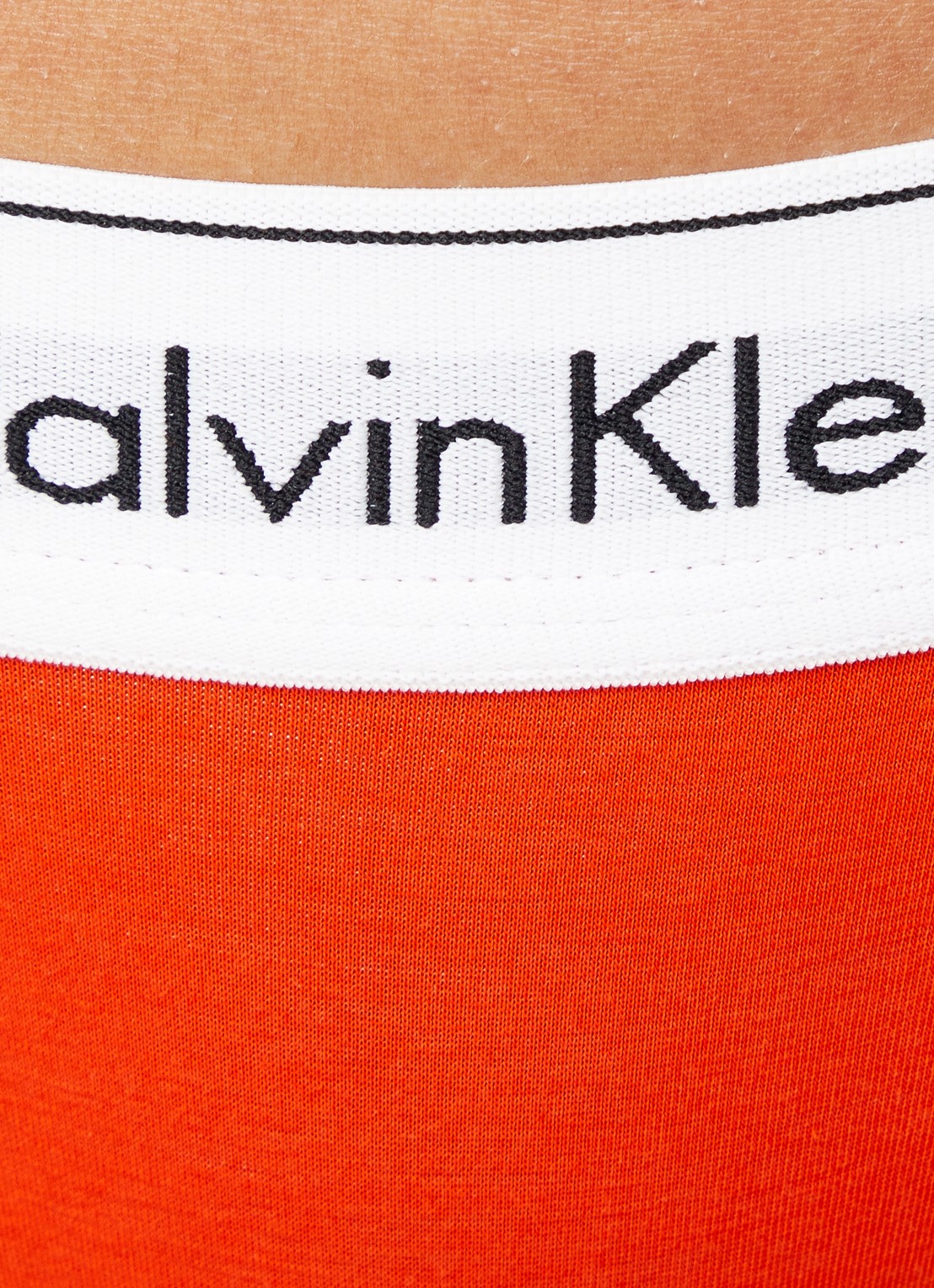 Calvin Klein Modern hipster met logoband - detail 5 spicy orange  / oranje