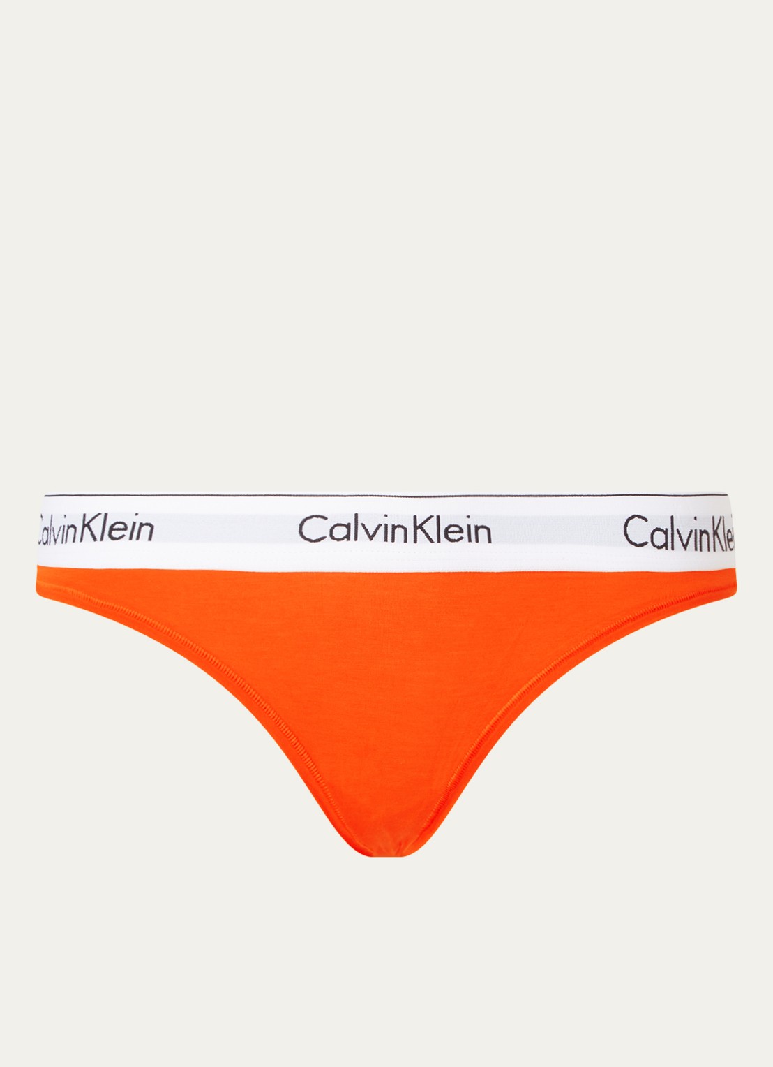 Calvin Klein Modern hipster met logoband - voorkant 2 spicy orange  / oranje